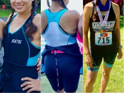 Triathlon Suits Women - One Piece Tri Suit Women - Pro Womens Triathlon Suit - Premium Trisuit, No Shelf Bra customer photo 2