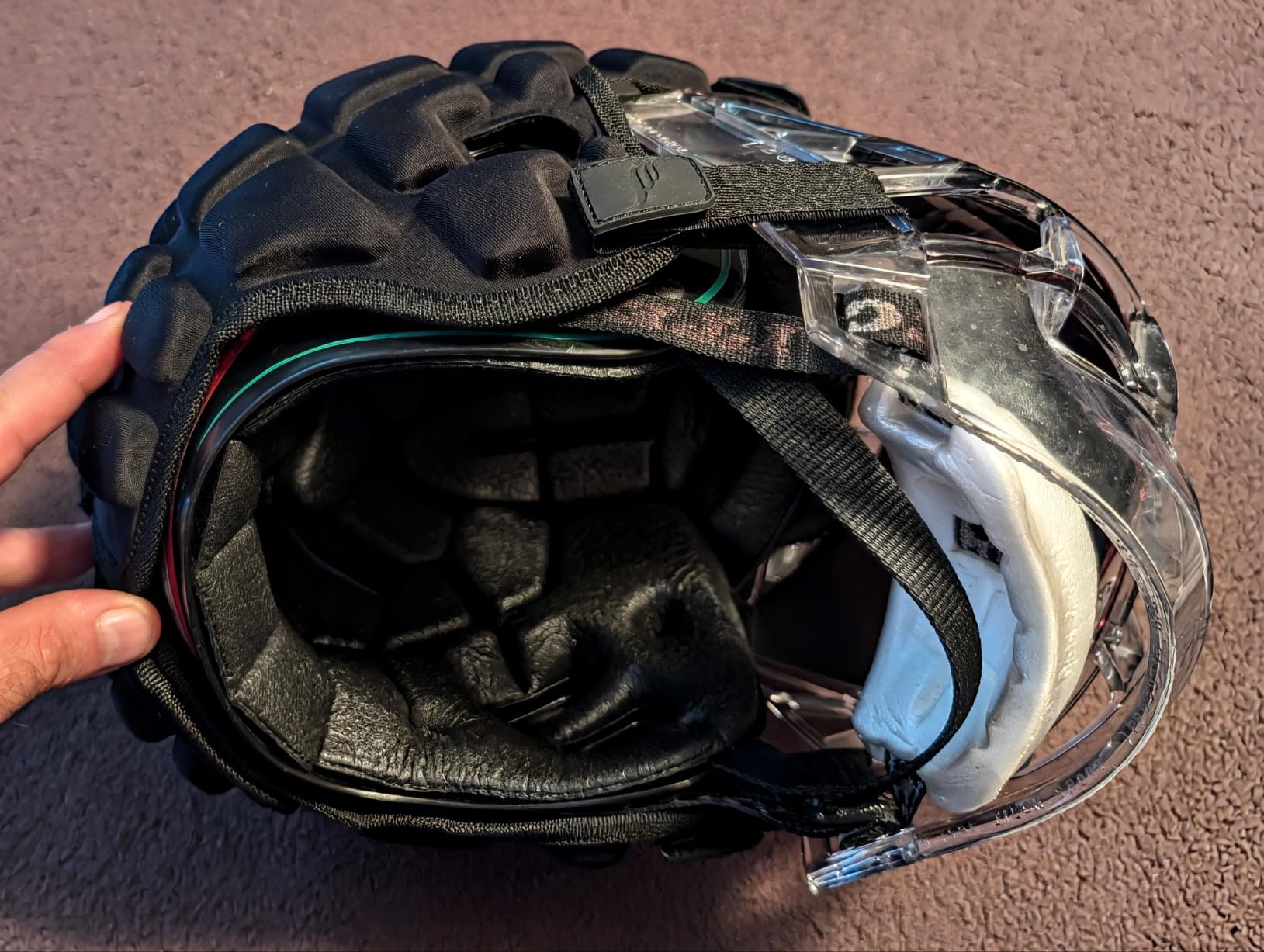 Guardian Cap - Soft-Shell Helmet Cover for Hockey - Reduces Impact and Protects Helmets customer photo 1