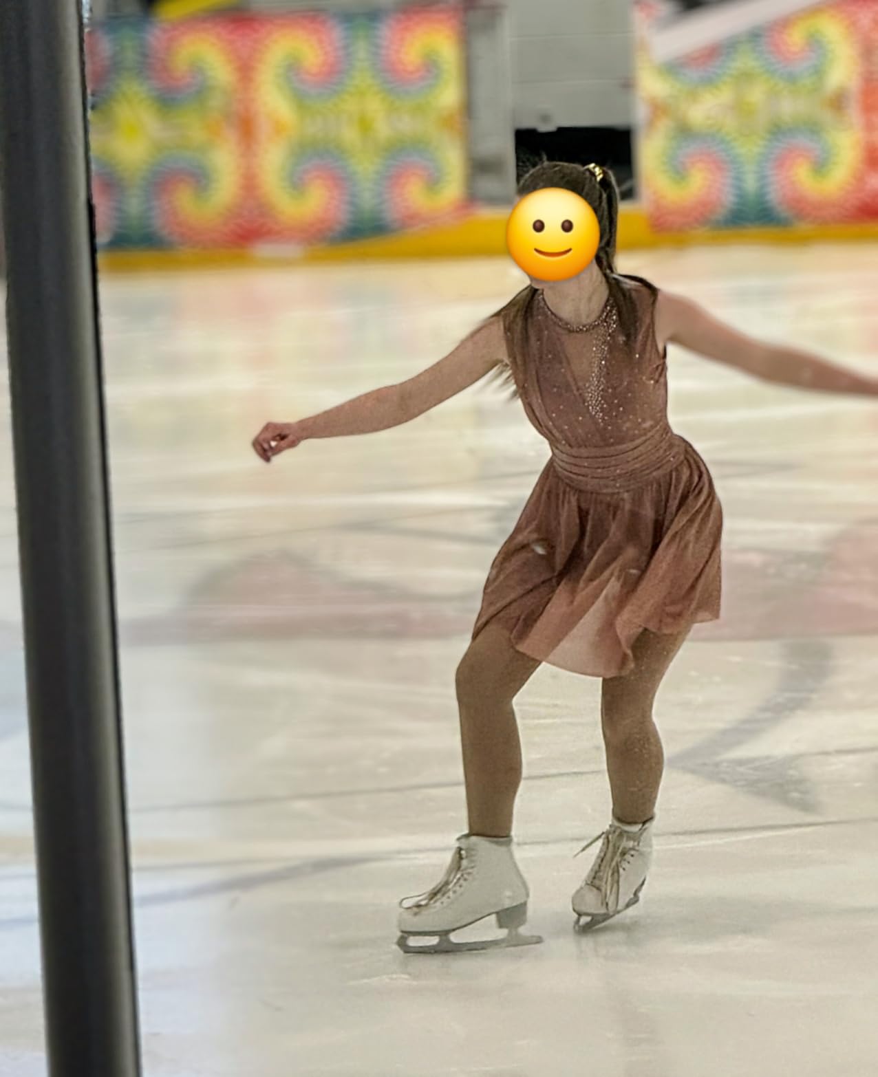 Lyrical Dance Dress for Women Rhinestone Figure Skating Dresses Sleeveless Ballet Dancewear customer photo 1