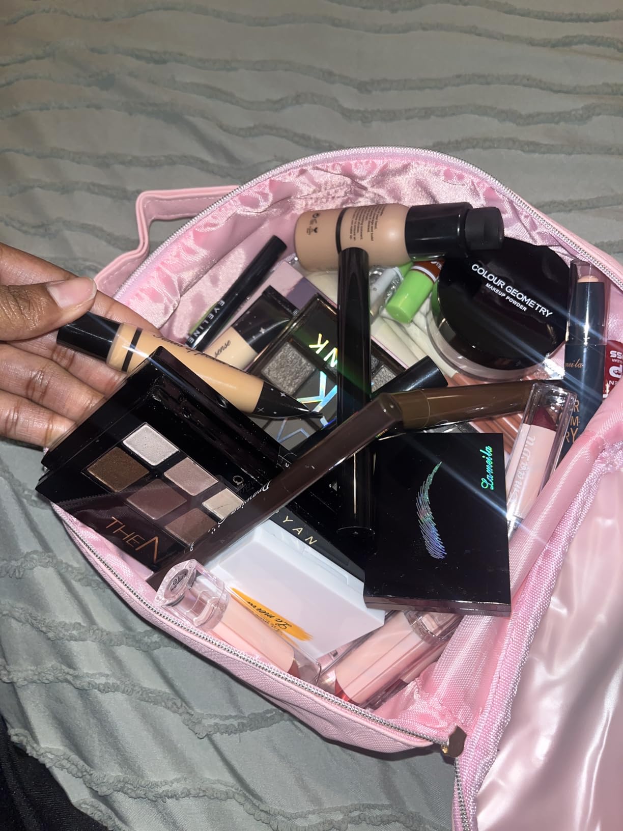 All In One Makeup Kit, Travel Makeup Kit, Makeup Gift Set, Makeup Kit for Women Full Kit, Makeup Bundle Includes Foundation Eyeshadow Palette Lipstick Eyeliner Mascara Contour Stick Cosmetic Brush Set customer photo 1