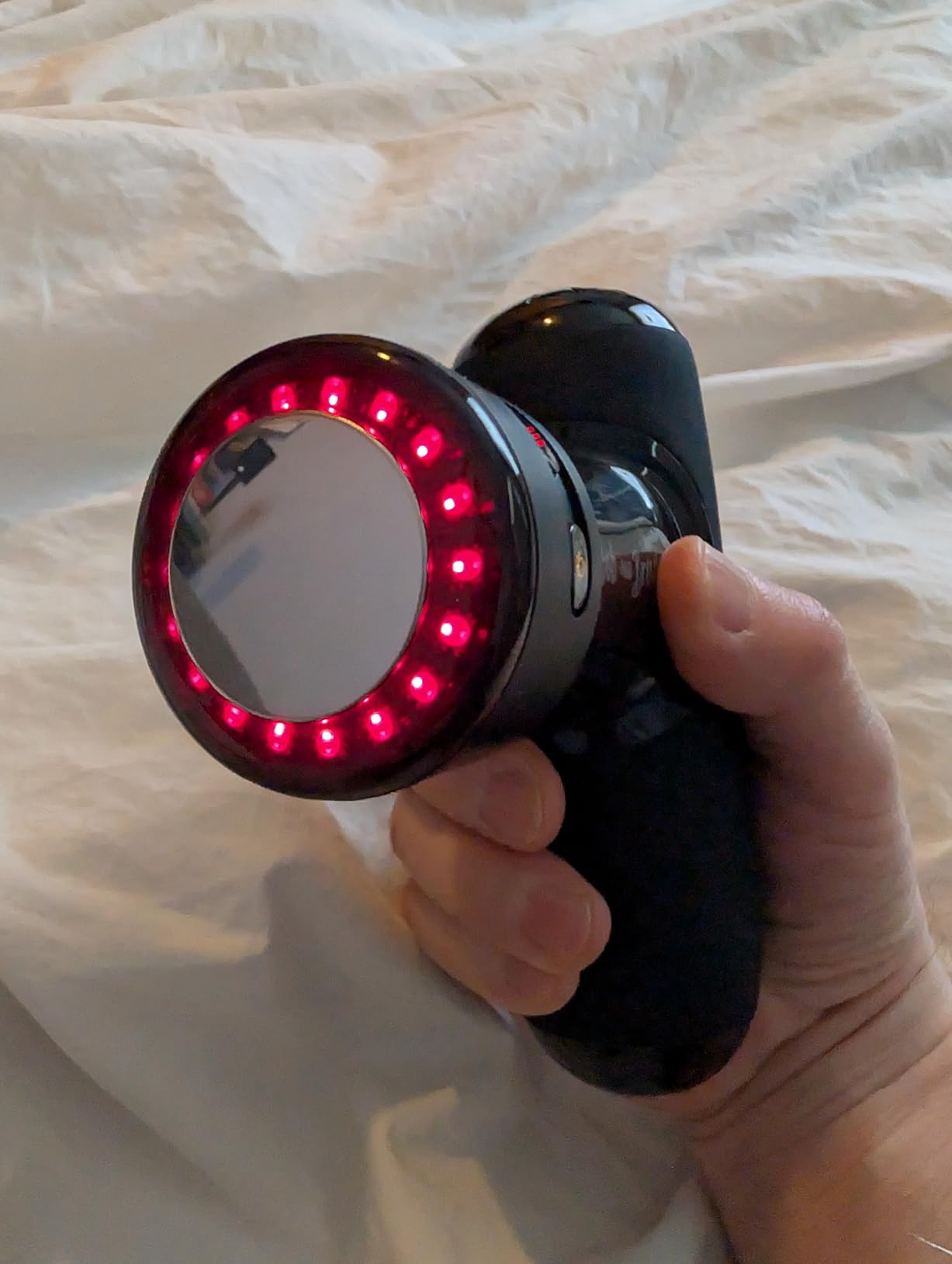 BOB AND BRAD Q2 Pro Mini Massage Gun with Heat and Cold, Pocket-Sized Deep Tissue Massager, HSA Portable Percussion Muscle Massager Gun, Ultra Small & Quiet Muscle Massager, FSA Eligible customer photo 1