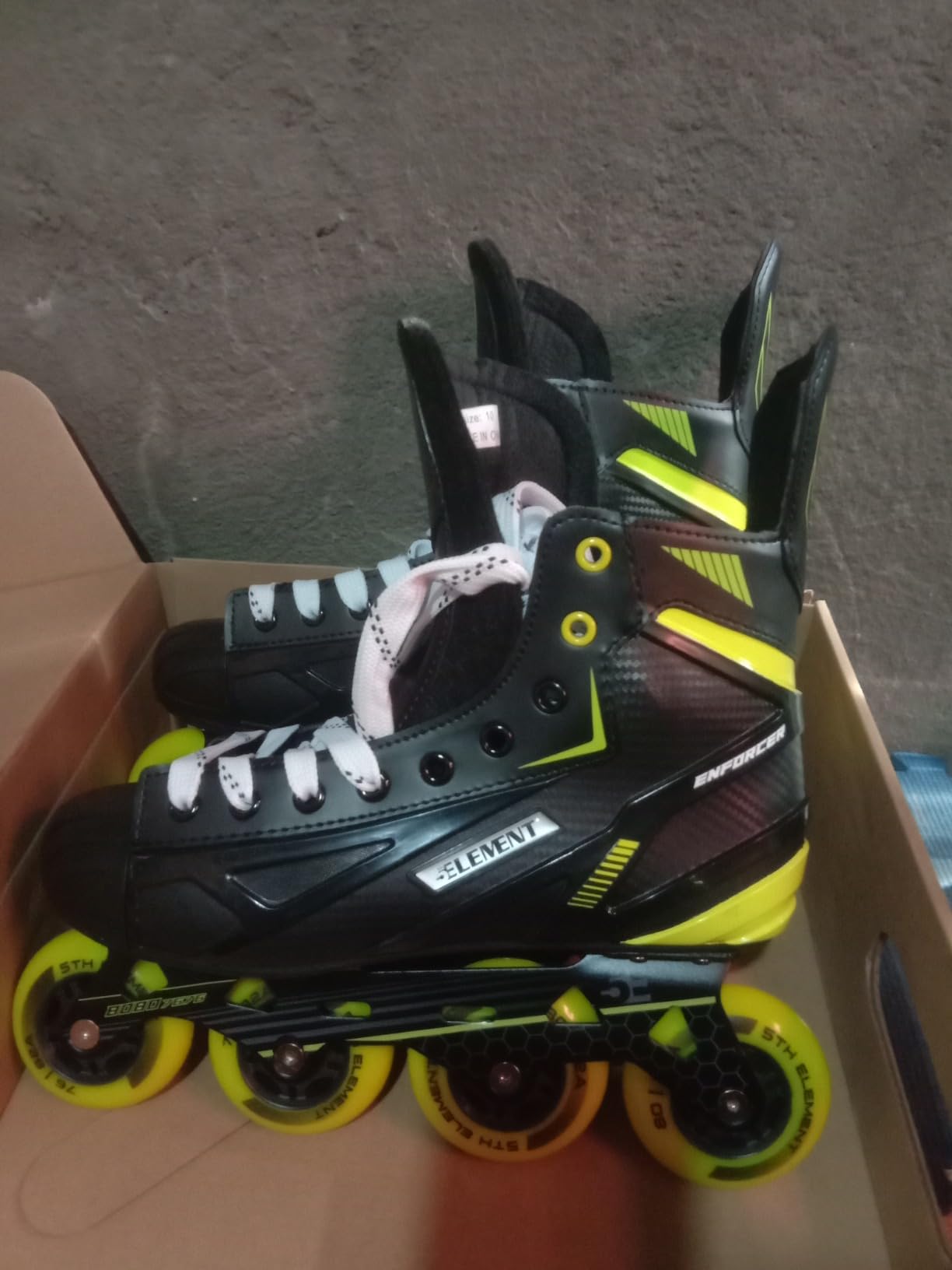 5th Element Enforcer Inline Roller Hockey Skate for Men | Adult Street, Outdoor, Indoor Use, Roller Skating customer photo 1