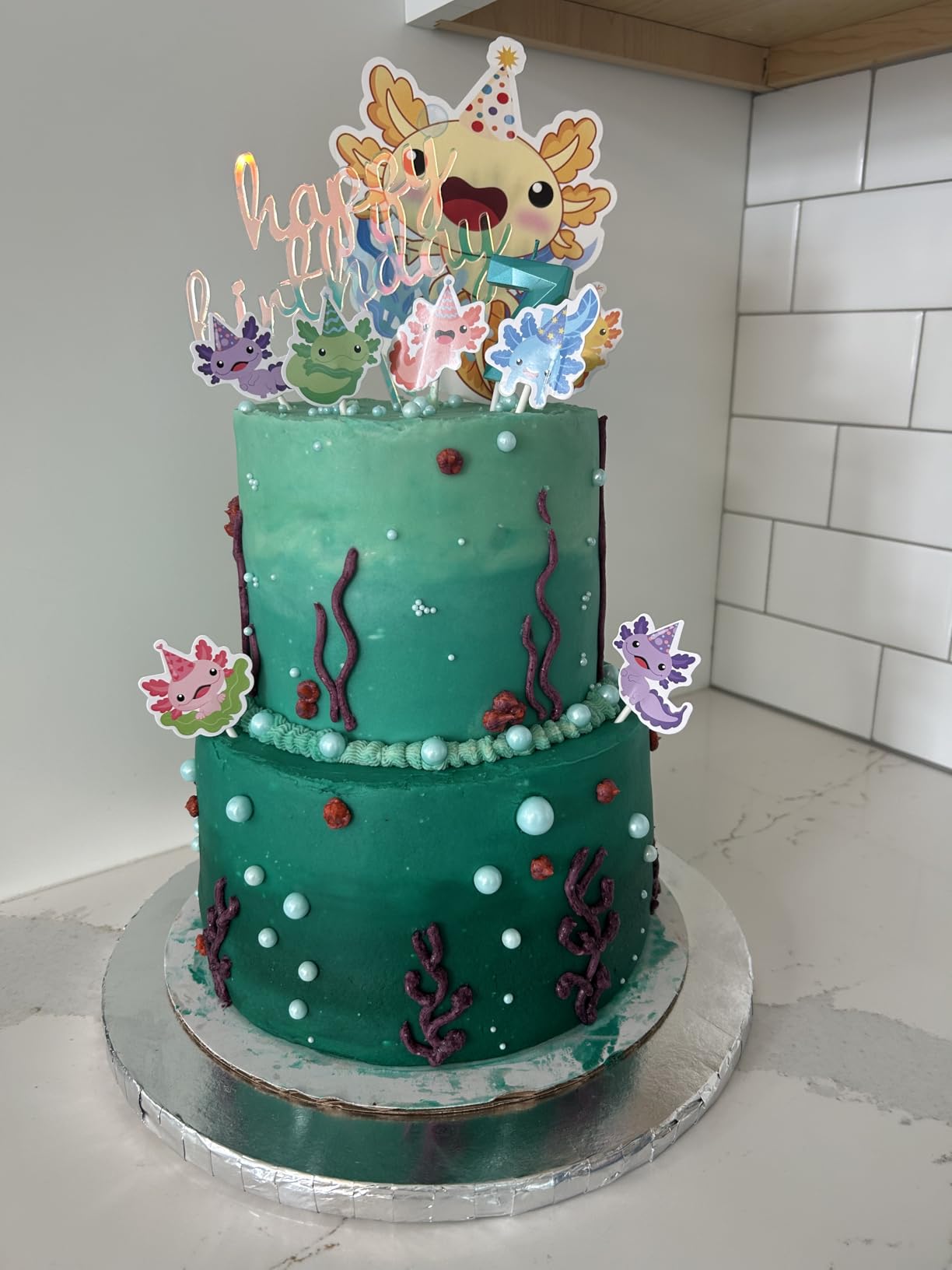 Rakuto Hockey Birthday Party Decorations - 9PCS Honeycomb Centerpieces Ice Hockey Party Table Decor customer photo 1