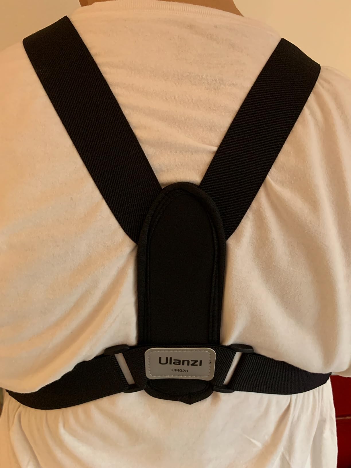 ULANZI CM028 Adjustable Chest Mount Harness - Vertical/Horizontal Switching for GoPro DJI Insta360 Action Cameras - Phone POV Chest Strap Mount Harness for iPhone Samsung Cameras customer photo 2