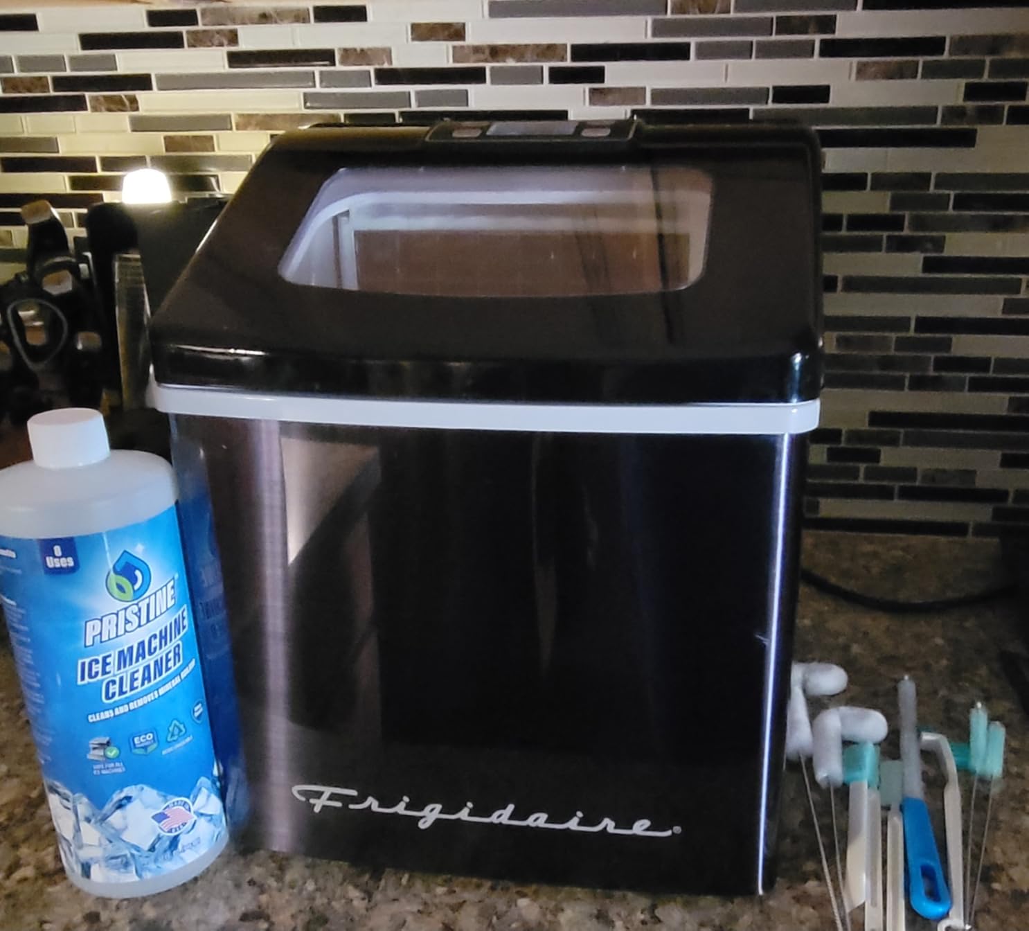 AIEVE Ice Machine Cleaner Brush Sets, 10 Pcs Ice Maker Cleaner Tools for Synthetic Ice Surface Maintenance customer photo 1