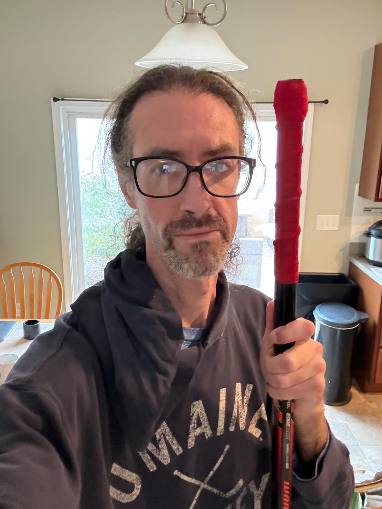 Warrior Hockey Composite Stick End Plug Extension, Black customer photo 1