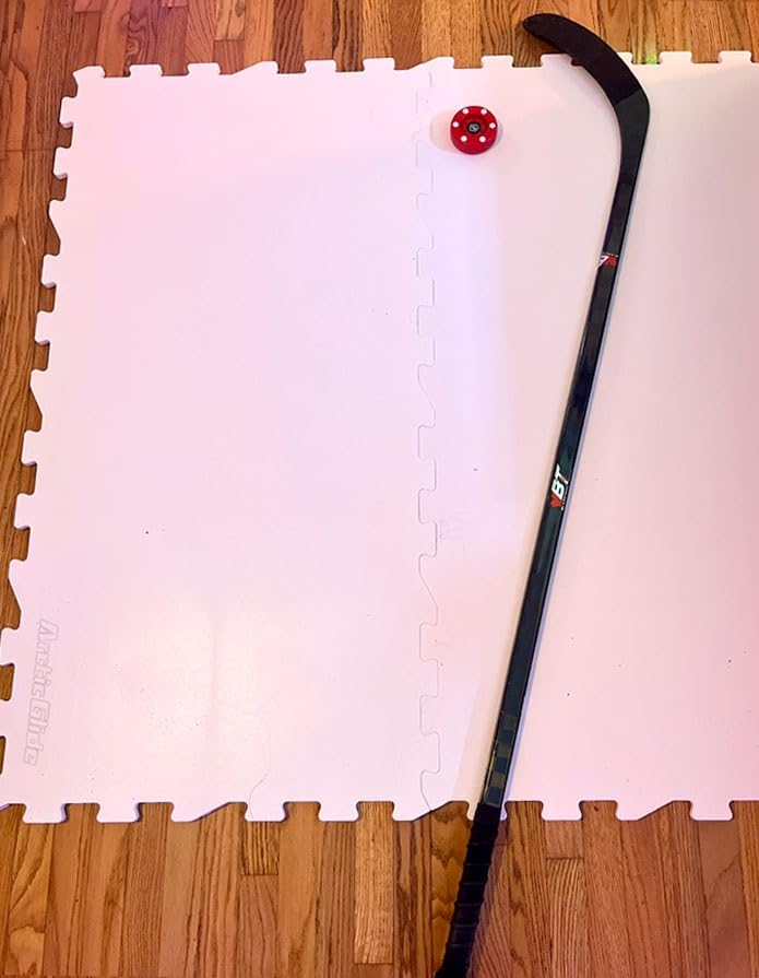 ArcticGlide Synthetic Ice Panels Pro, Easy-to-Assemble, Expandable Artificial Rink, Indoors/Outdoors - Hockey Training customer photo 2