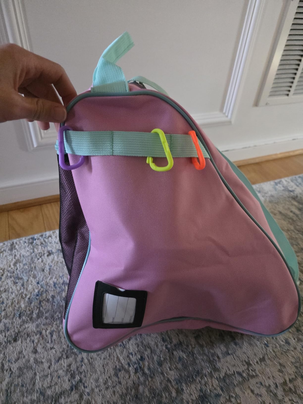 HEXIFUL Skate Bag for Ice, Inline, Roller & Quad Skates - Kids & Adults customer photo 2