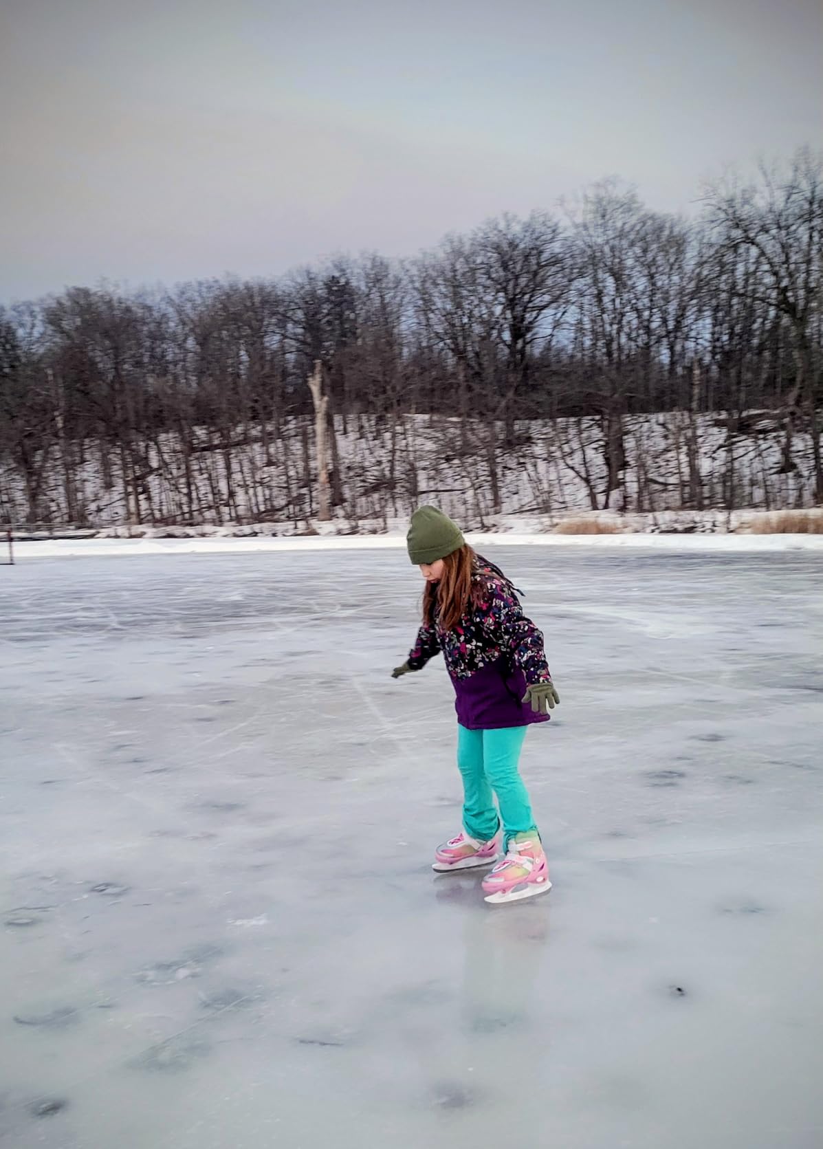 Adjustable Ice Skates for Kids Boys Girls, Blades Iceskates Ages 3-12 customer photo 2