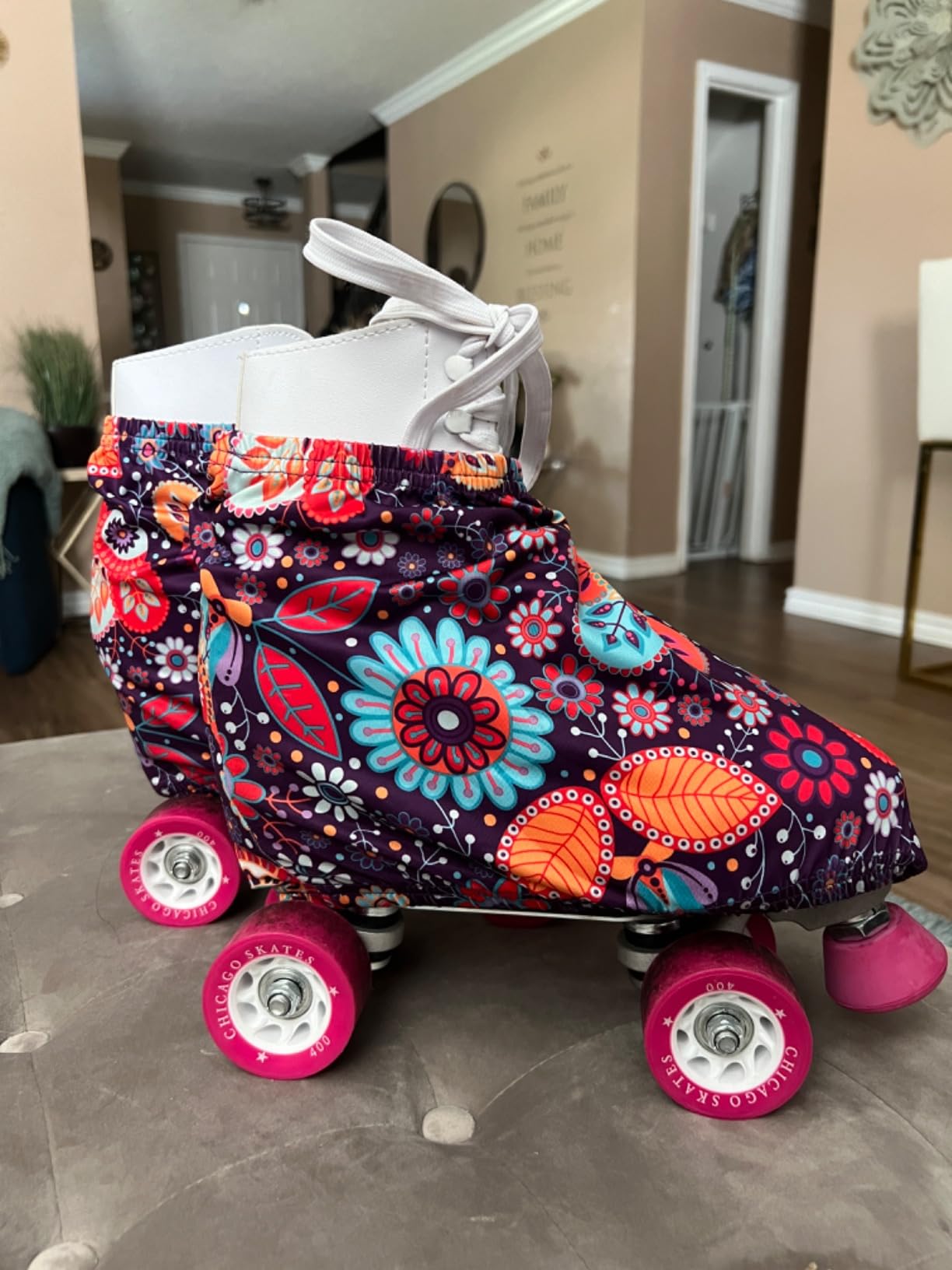 Skate Covers,Skating Boot Covers,Skate Boot Covers,Skating Shoe Covers For Figure Skating,Ice Skating,Roller Skates. customer photo 1