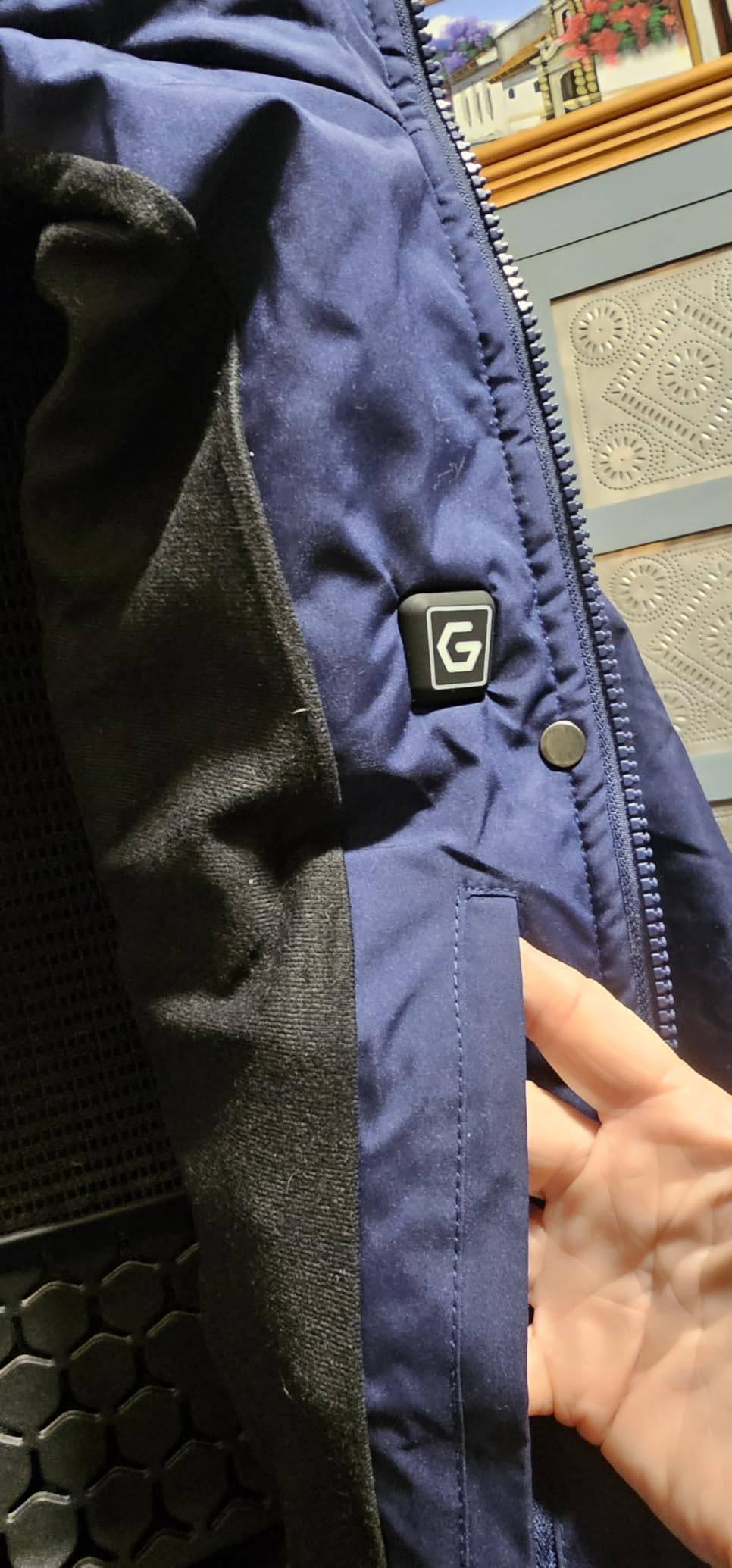 Graphene Women Heated Jacket 12V Fast Charge 18400mAh Large Capacity customer photo 2