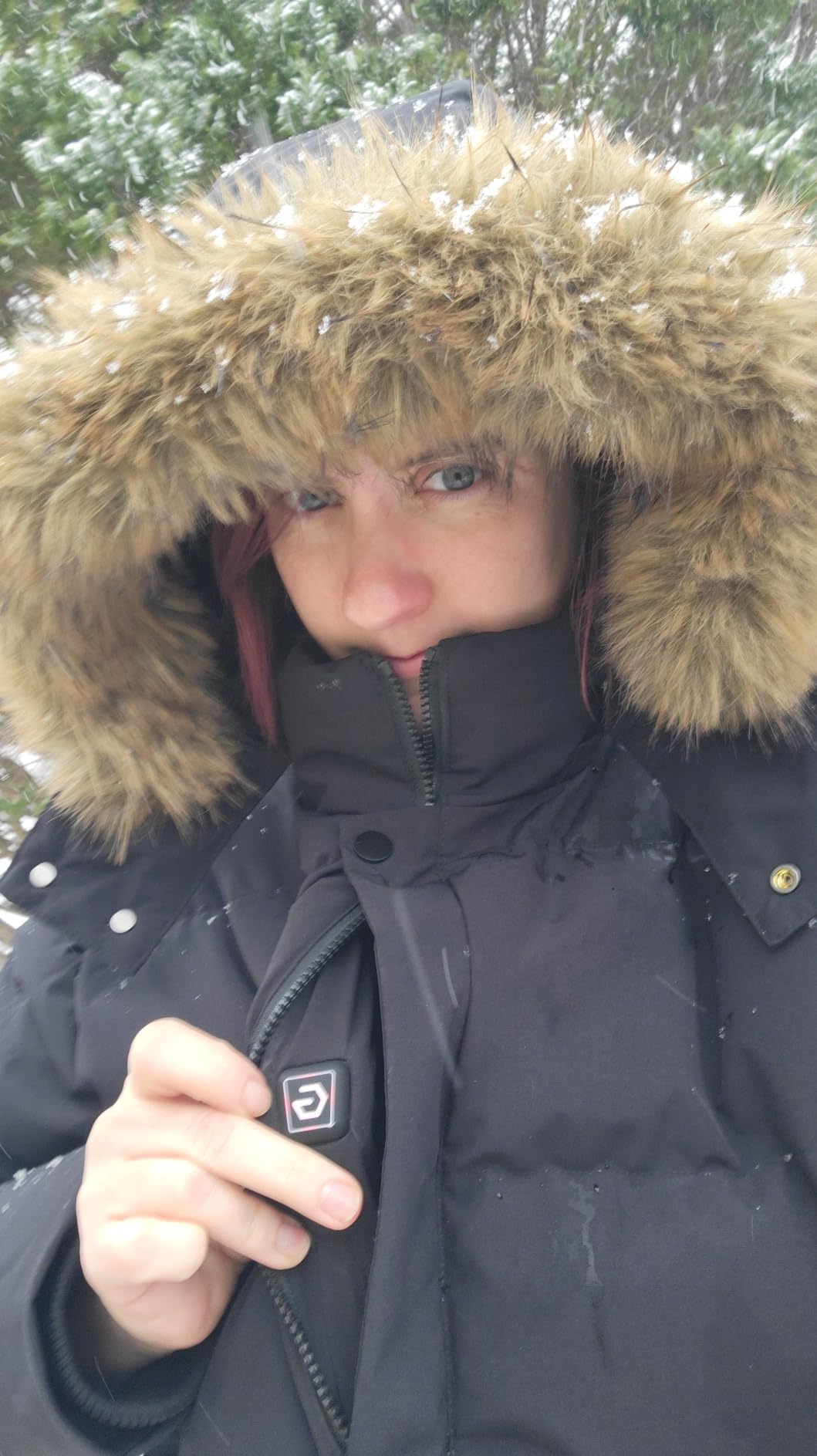 Genovega Graphene Women Heated Jacket 12V Fast Charge 18400mAh Large Capacity customer photo 2