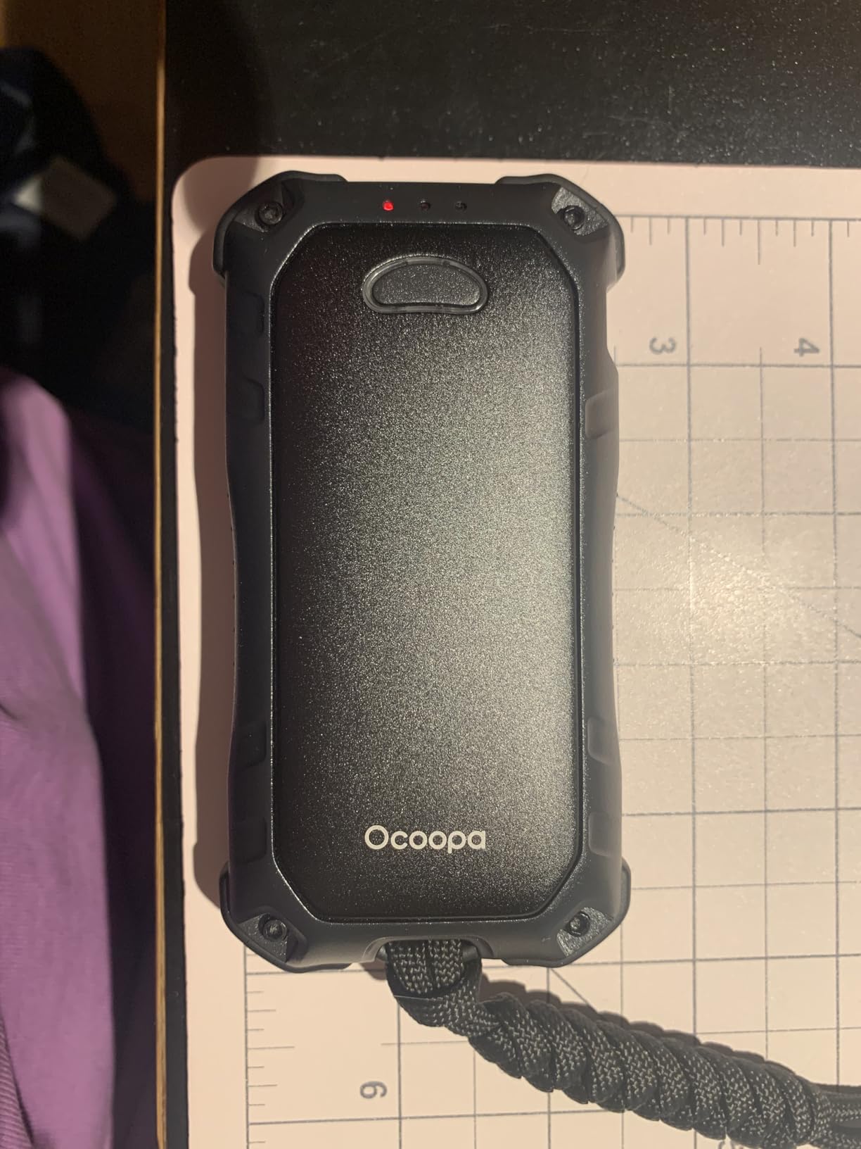 OCOOPA IP56 Waterproof Hand Warmers Rechargeable 10000mAh, Extra Heat Mode,16hrs Heat, Handwarmer with Torchlight, PD & QC Electric Hand Warmer, Winter Outdoor Gifts for Men Hunting Camping Hiking customer photo 2