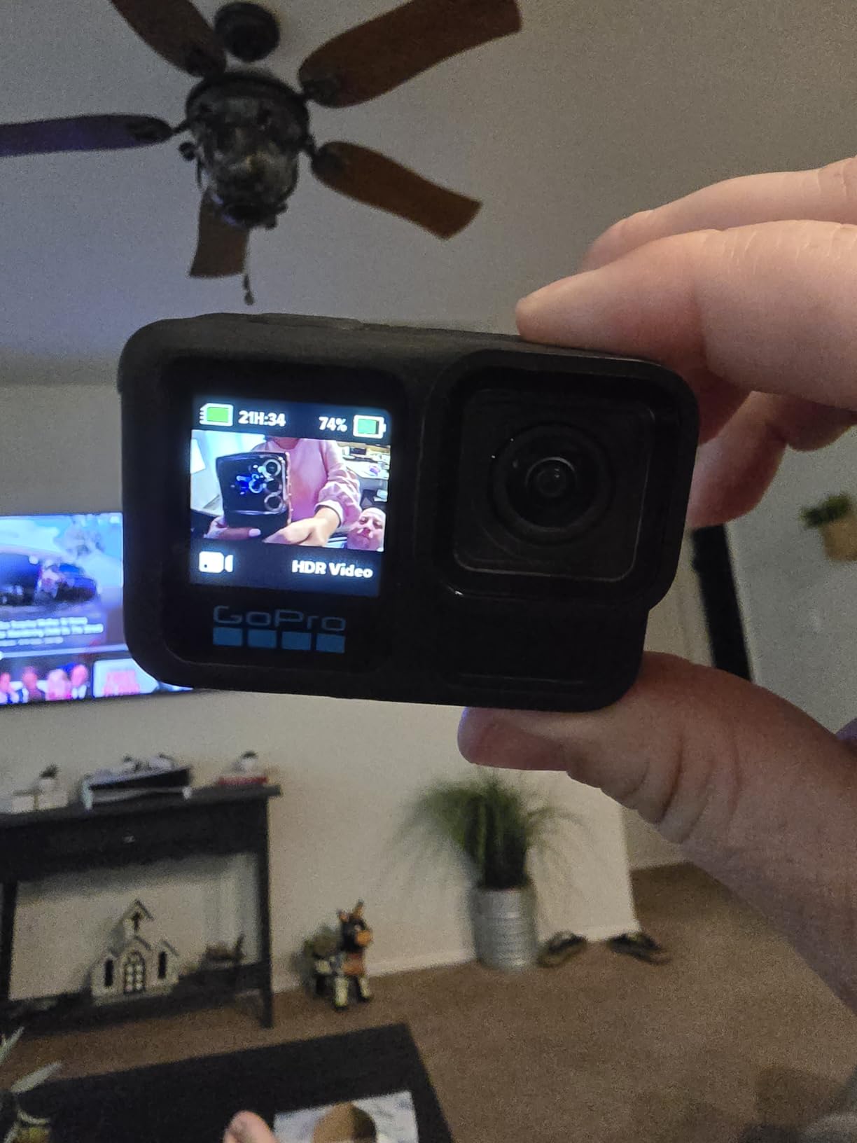 HERO13 Black - Waterproof Action Camera with 5.3K60 Video, 27MP Photo + Compatability with HB-Series Lenses customer photo 2