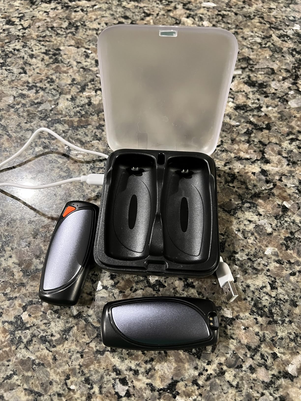 Hand Warmers Rechargeable 2 Packs, Double Sided Heating with AI Charging Case, 14000mAh Electric Hand Warmer Ultra Long Battery Life, Portable Heater Gifts for Christmas,Camping,Hunting customer photo 1