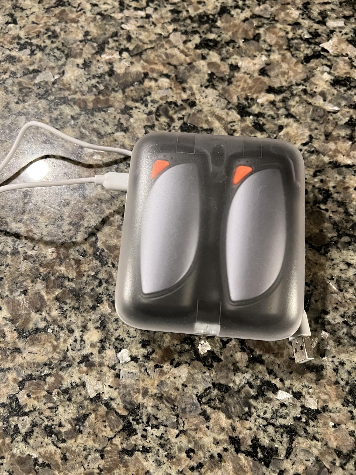 Hand Warmers Rechargeable 2 Packs, Double Sided Heating with AI Charging Case, 14000mAh Electric Hand Warmer Ultra Long Battery Life, Portable Heater Gifts for Christmas,Camping,Hunting customer photo 2