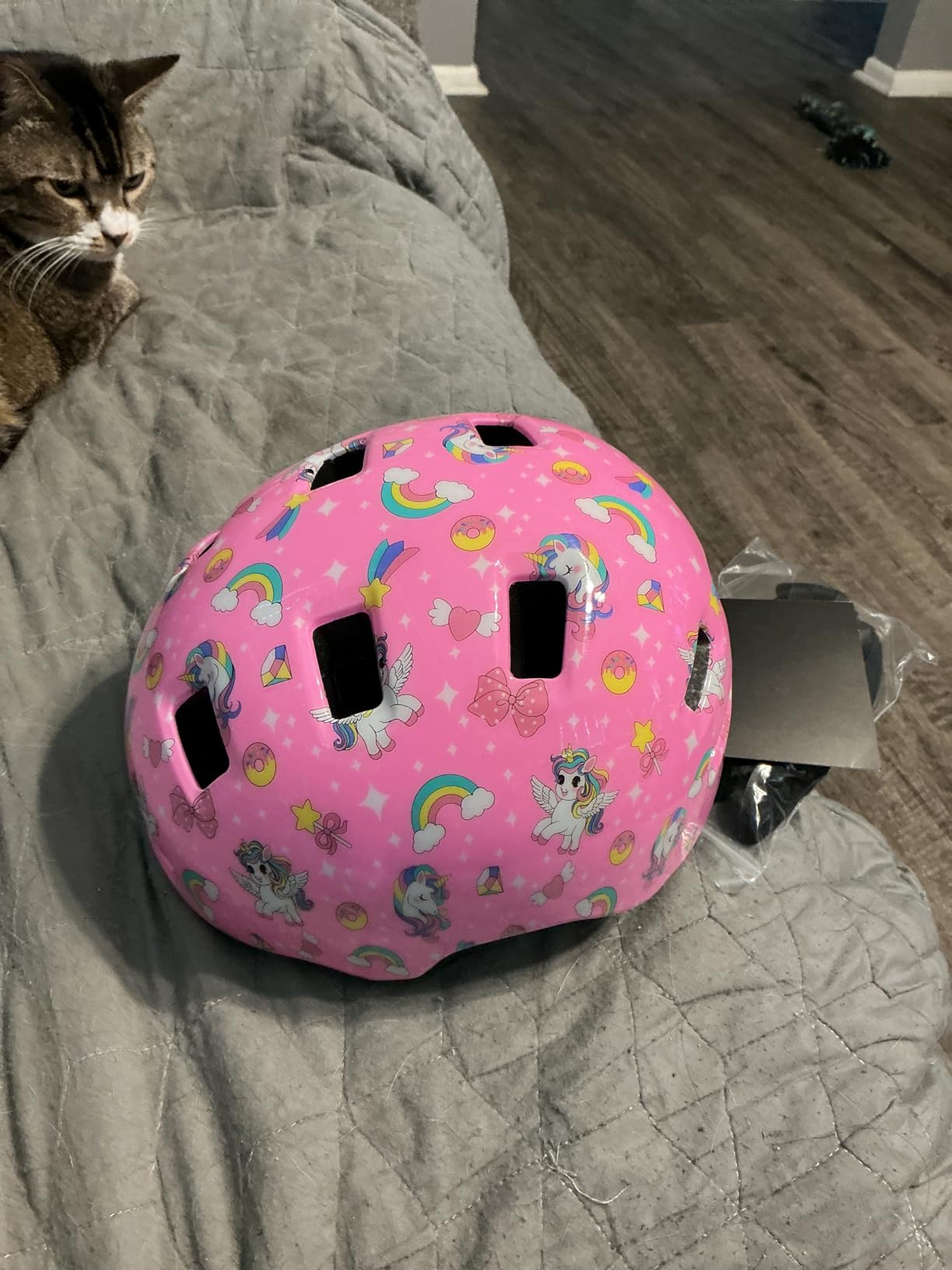 Toddler Bike Helmet for Toddlers Age 1-3/2-4/3-5-6Years Old, Baby Infant Bike Helmet for Boys and Girls for Cycling Scooter Skateboard - Adjustable Dial Fit customer photo 1