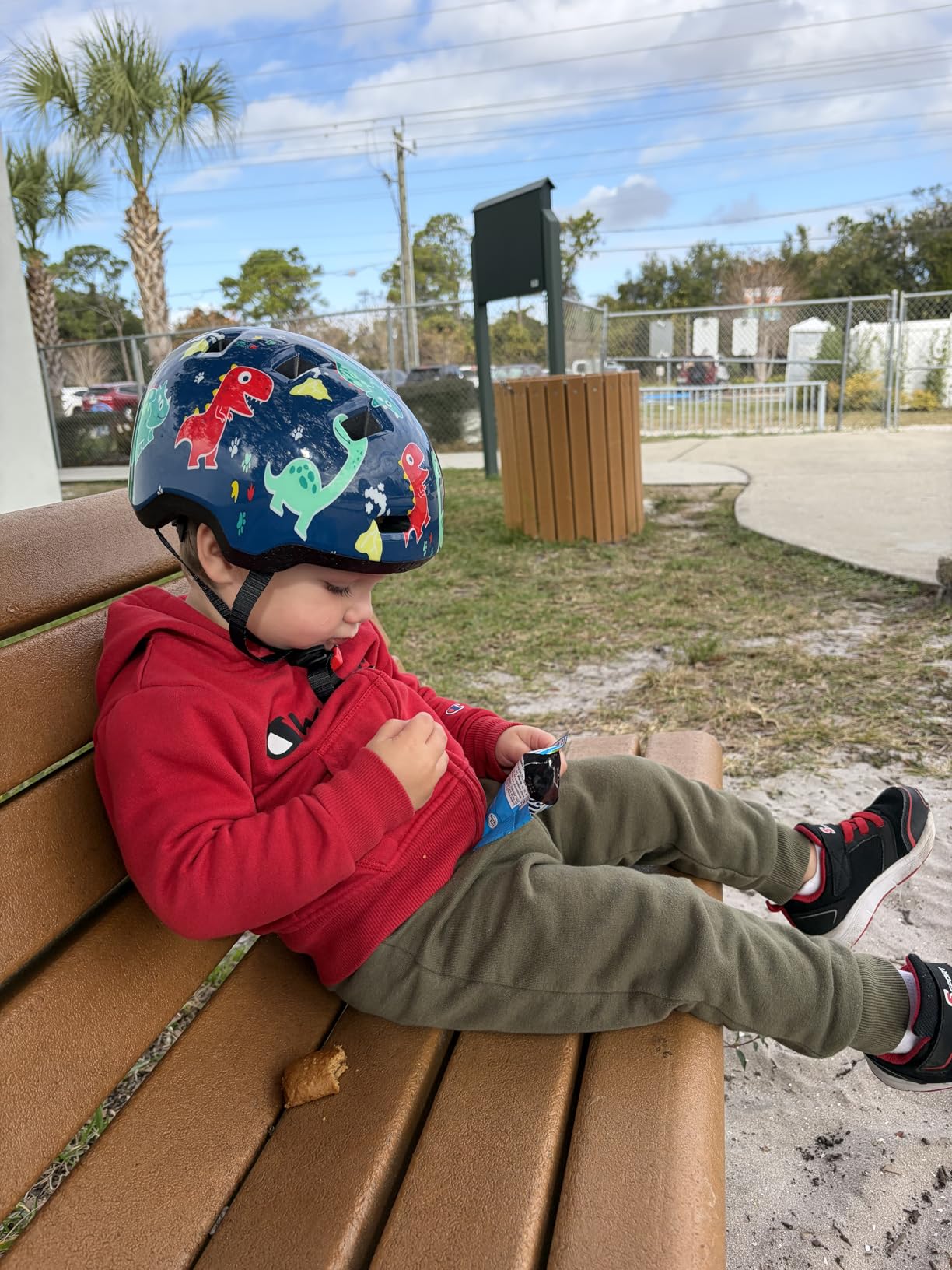 Toddler Bike Helmet for Toddlers Age 1-3/2-4/3-5-6Years Old, Baby Infant Bike Helmet for Boys and Girls for Cycling Scooter Skateboard - Adjustable Dial Fit customer photo 2