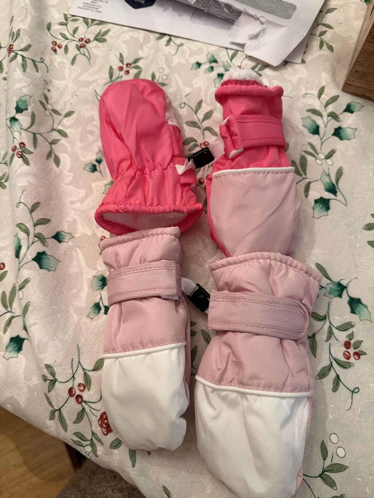 Sea Zaela Baby Toddler Winter Snow Gloves Waterproof Mittens Fleece Lined Infant Baby Boys Girls Winter Warm Gloves 0-4 T customer photo 1