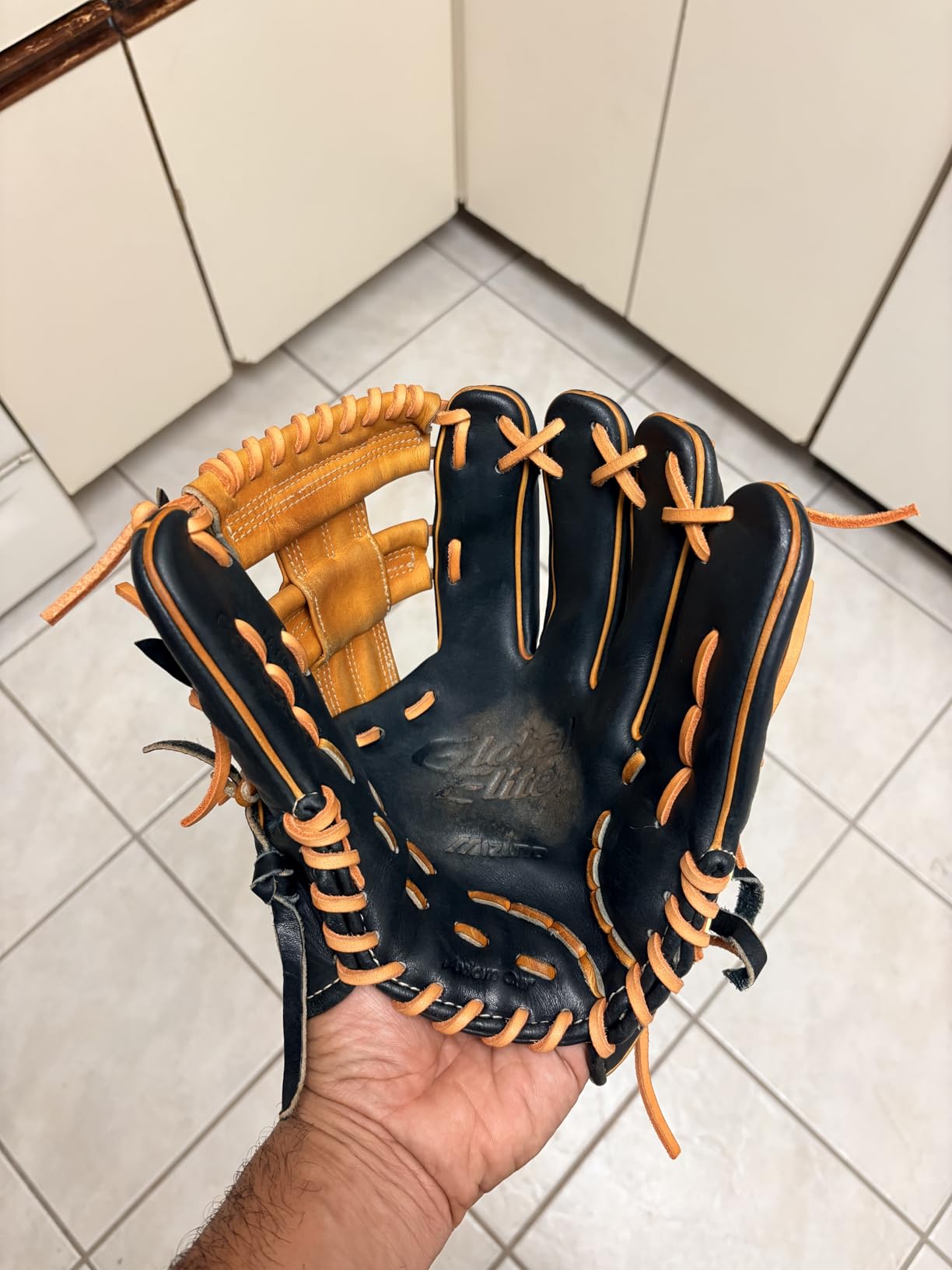 TOFL Baseball Glove Lace Kit | 6 Leather Laces, Lacing Needle, Thumb & Pinky Straps | Heavy Duty Baseball Glove Relacing Kit customer photo 2