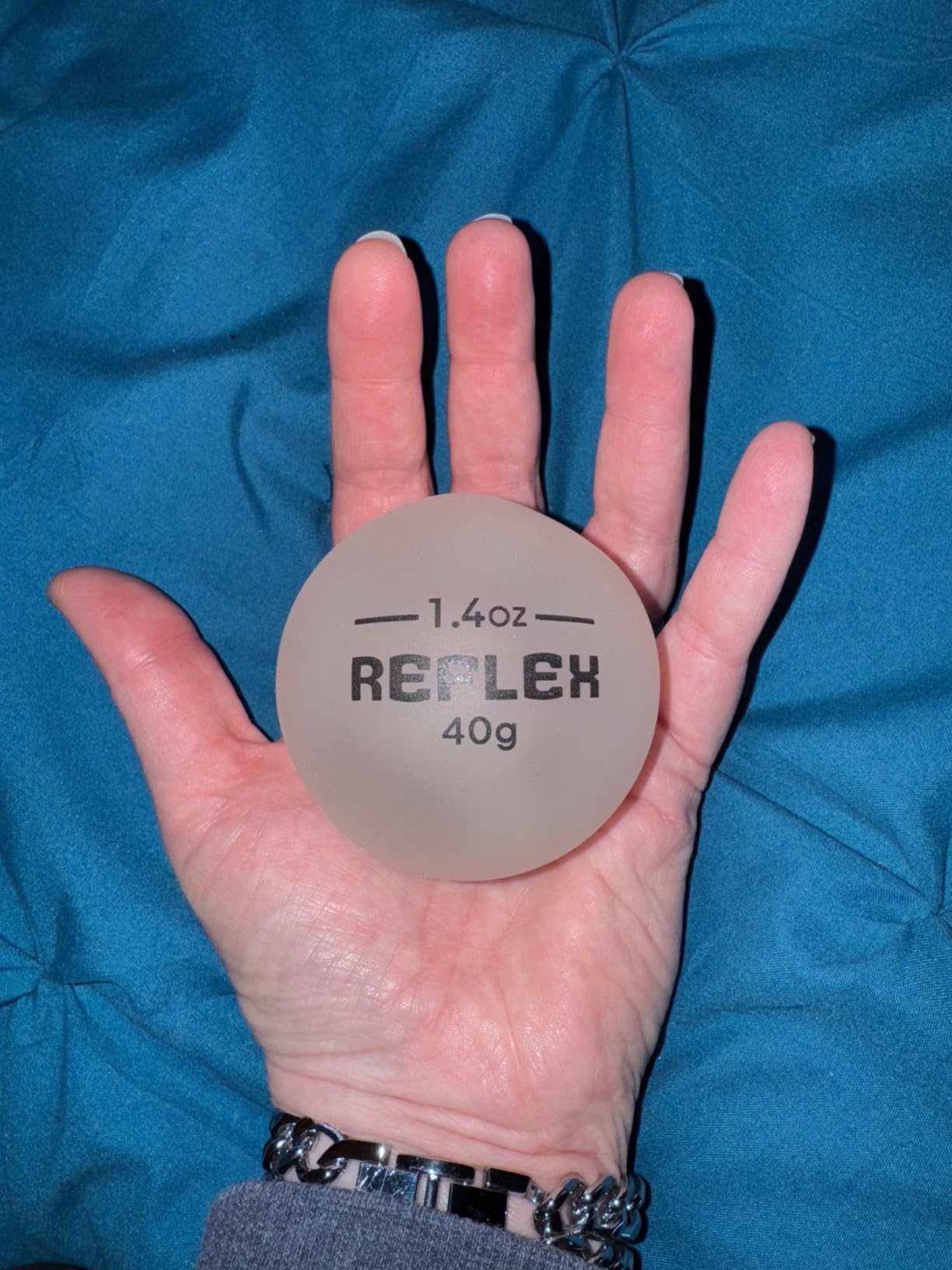 4 Pcs Hockey Stick Handling Balls 4 Weights Roller and Street Hockey Balls Training Aids Field Ball Training Equipment for Youth Beginner Advancer Indoor Outdoor Practice Skills Speed Reaction customer photo 1