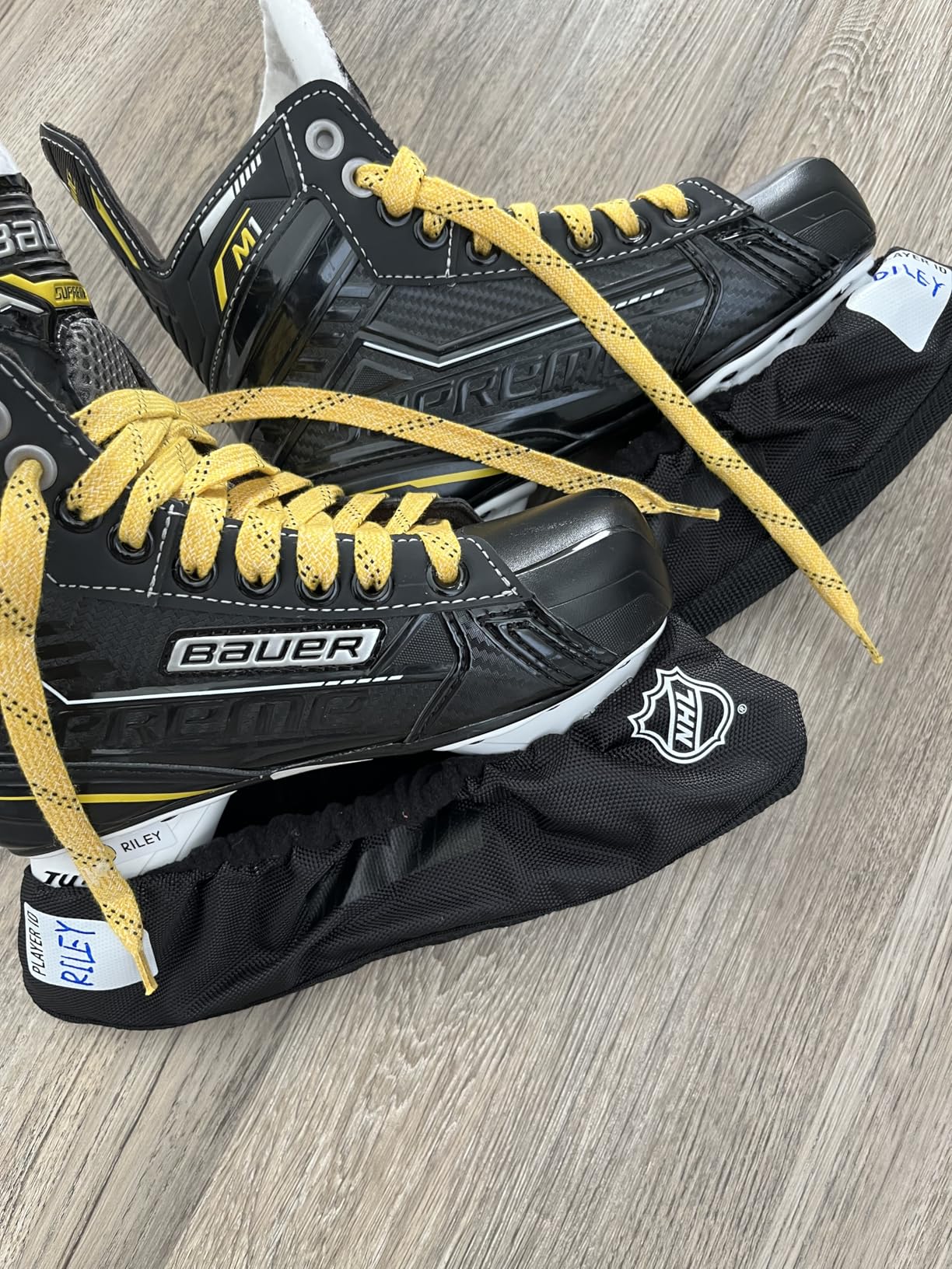 Franklin Sports NHL Hockey Skate Guards - Adult + Youth Blade Covers for Ice Hockey Skates customer photo 2