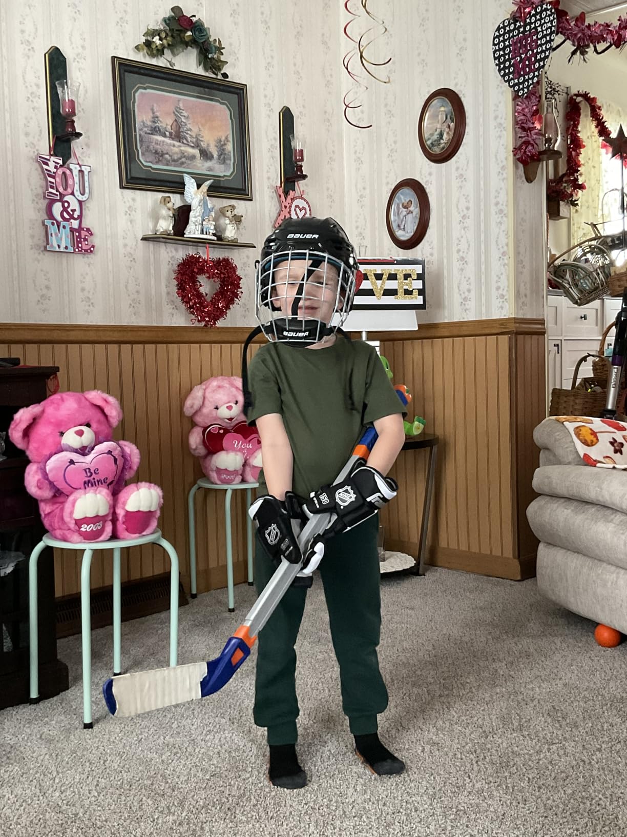 Bauer Prodigy Hockey Helmet Combo with Facemask Cage, Youth Size customer photo 1