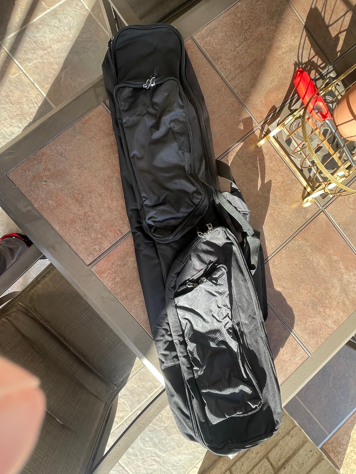 DSLEAF Lacrosse Stick Bag Holds Up to 2 Sticks, Padded Lacrosse Equipment Bag with Separate Shoe Pocket, Lax Stick Bag for Men and Women customer photo 2