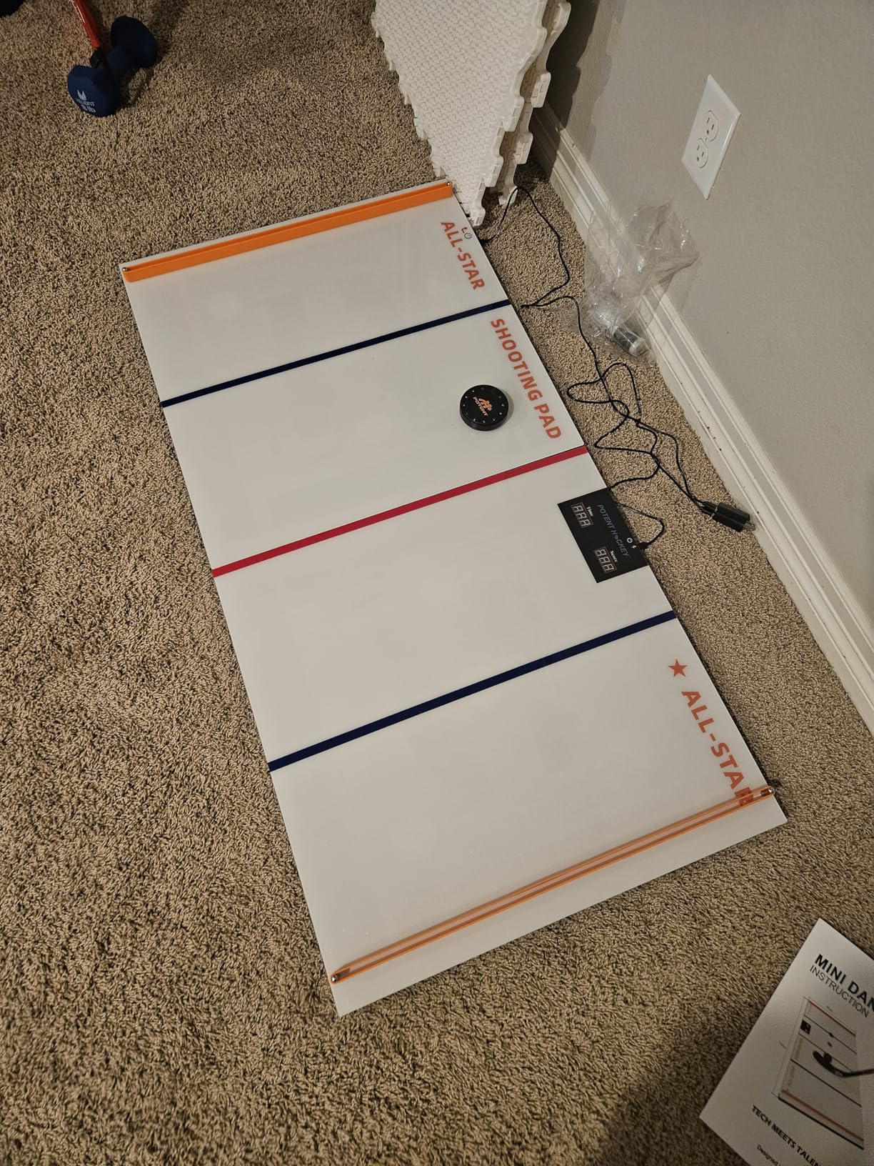 Potent Mini Dangler Smart Hockey Trainer customer photo 2