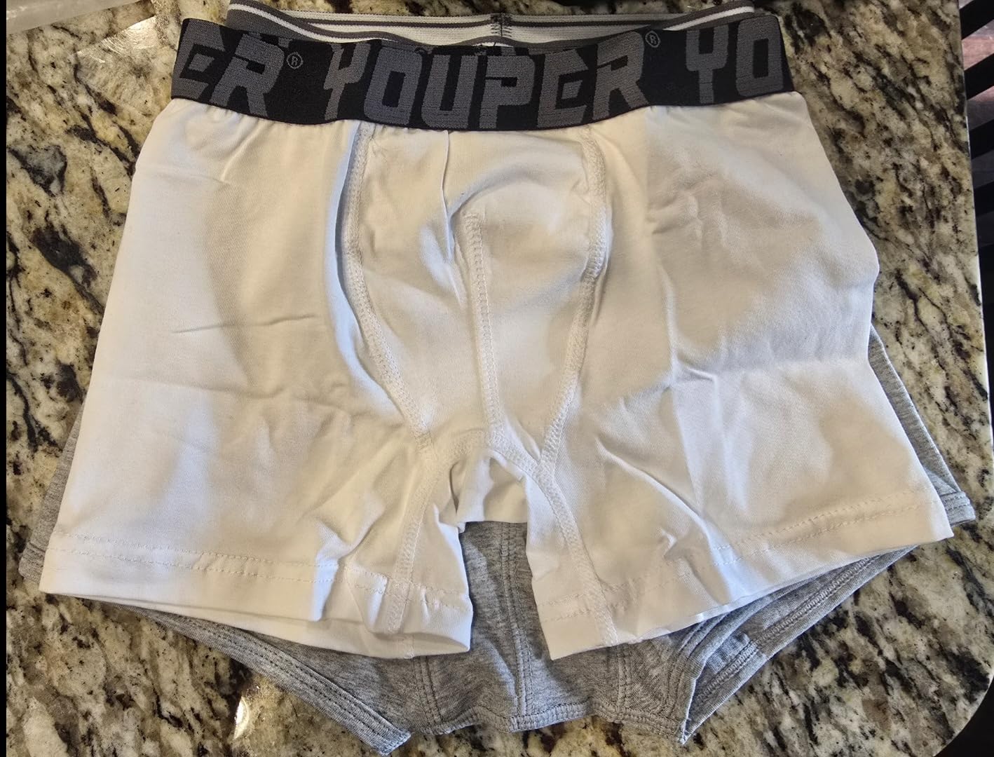 Youper 2 Pack Youth Brief with Soft Protective Athletic Cup, Youth Compression Underwear customer photo 2