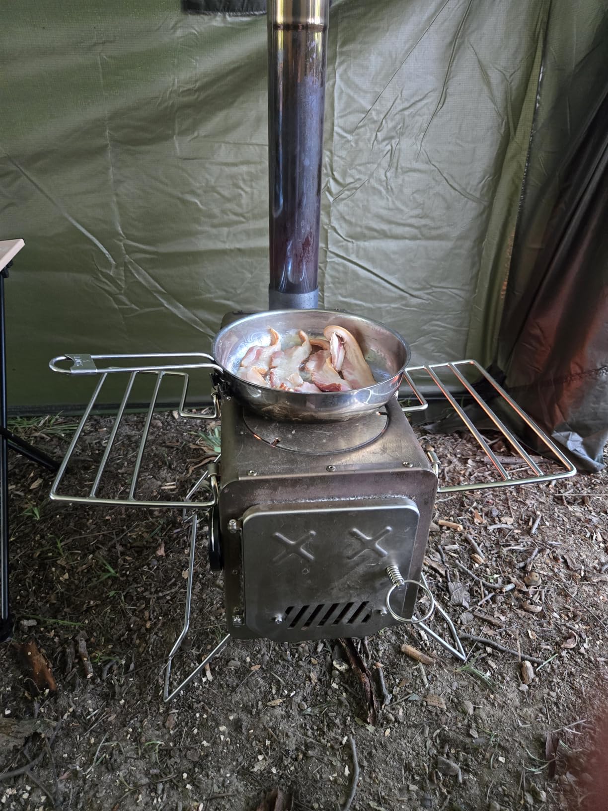 REDCAMP Large Hammock Hot Tent with Stove Jack, Waterproof & Windproof Winter Wall Tent with Snow Skirt, Ultralight 4 Season Tents for Camping, Hiking, Bushcraft, Backpacking, Hunting customer photo 1