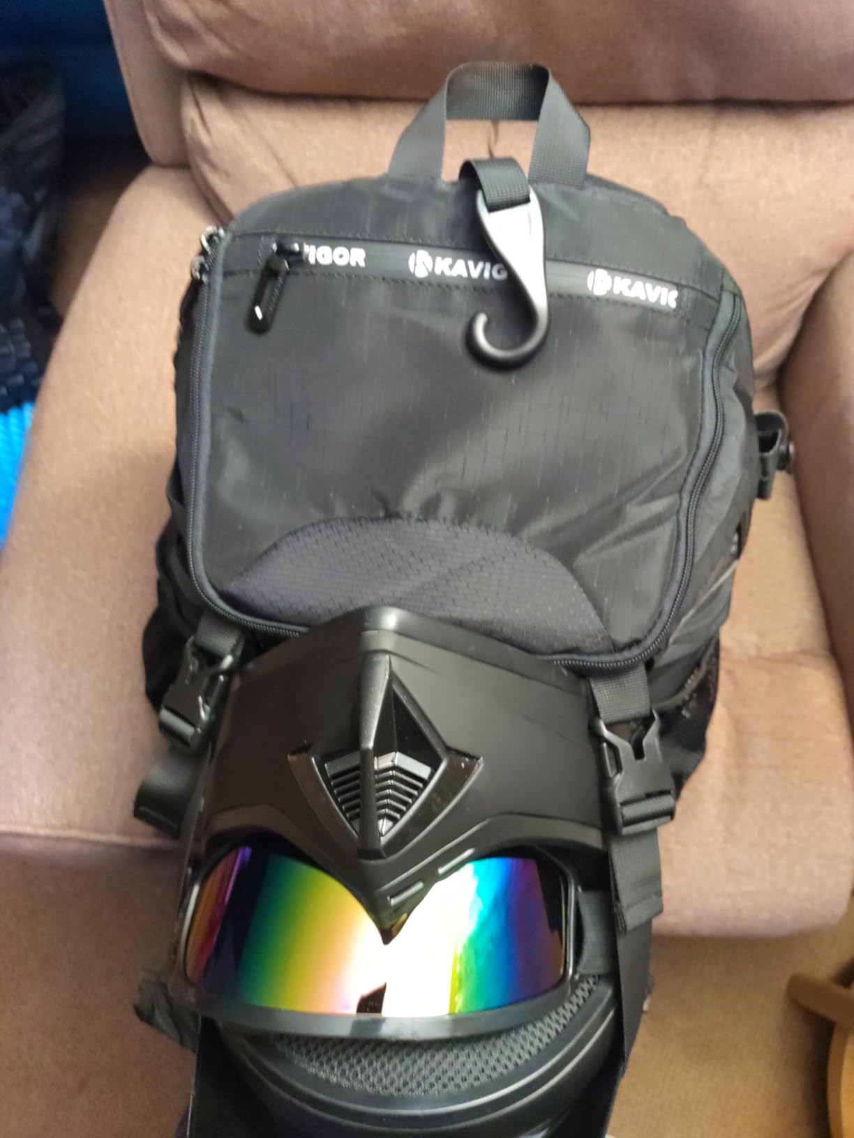 Lacrosse Bag for Kids and Youth, Lacrosse Backpack with Helmet Holder and Shoes Compartment, Waterproof Field Hockey Gears Bag for Boys & Girls customer photo 1