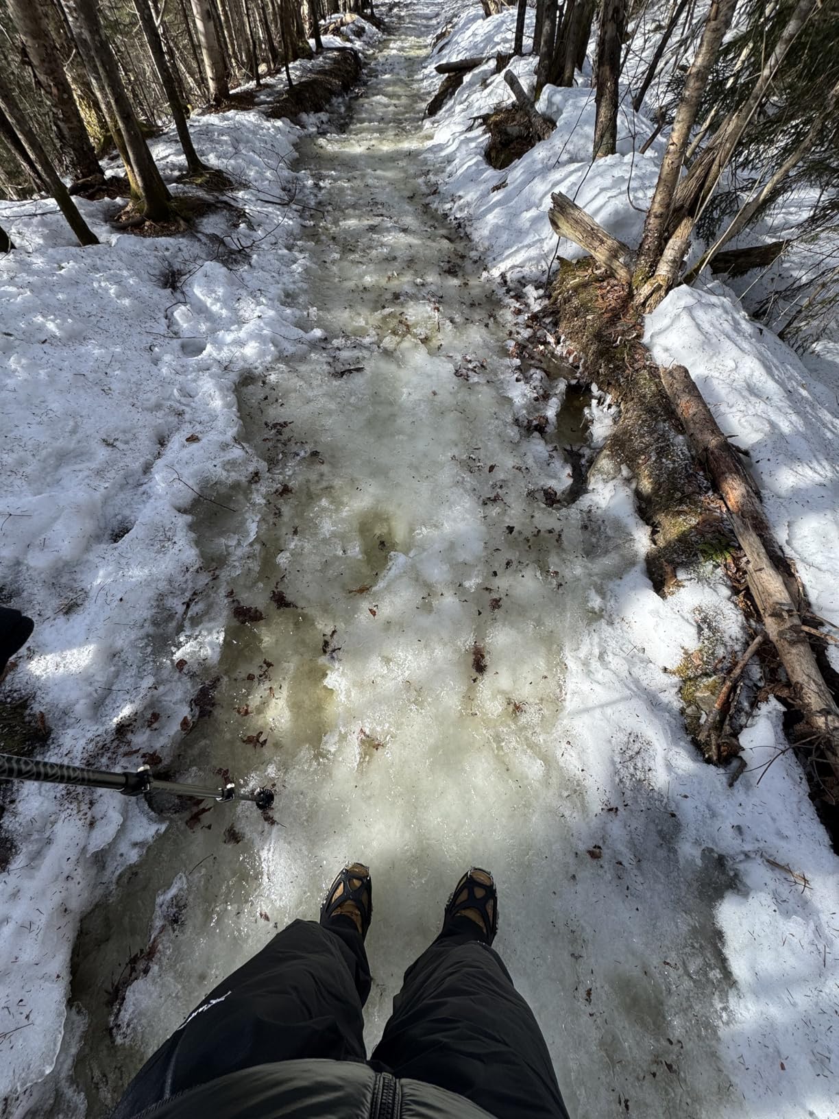 Ice Cleats Traction Snow Grips - Stainless Steel Spikes Crampons for Hiking, Fishing, Walking, Climbing customer photo 1