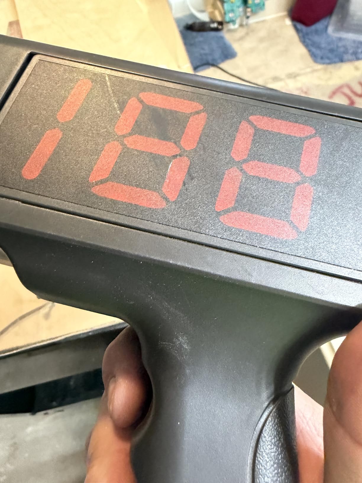 Baseball Radar Speed Gun | LED+LCD Larger Display Radar Gun for Baseball, Softball & Soccer Training Equipment | Speed Training Equipment with 10-Data Playback customer photo 1