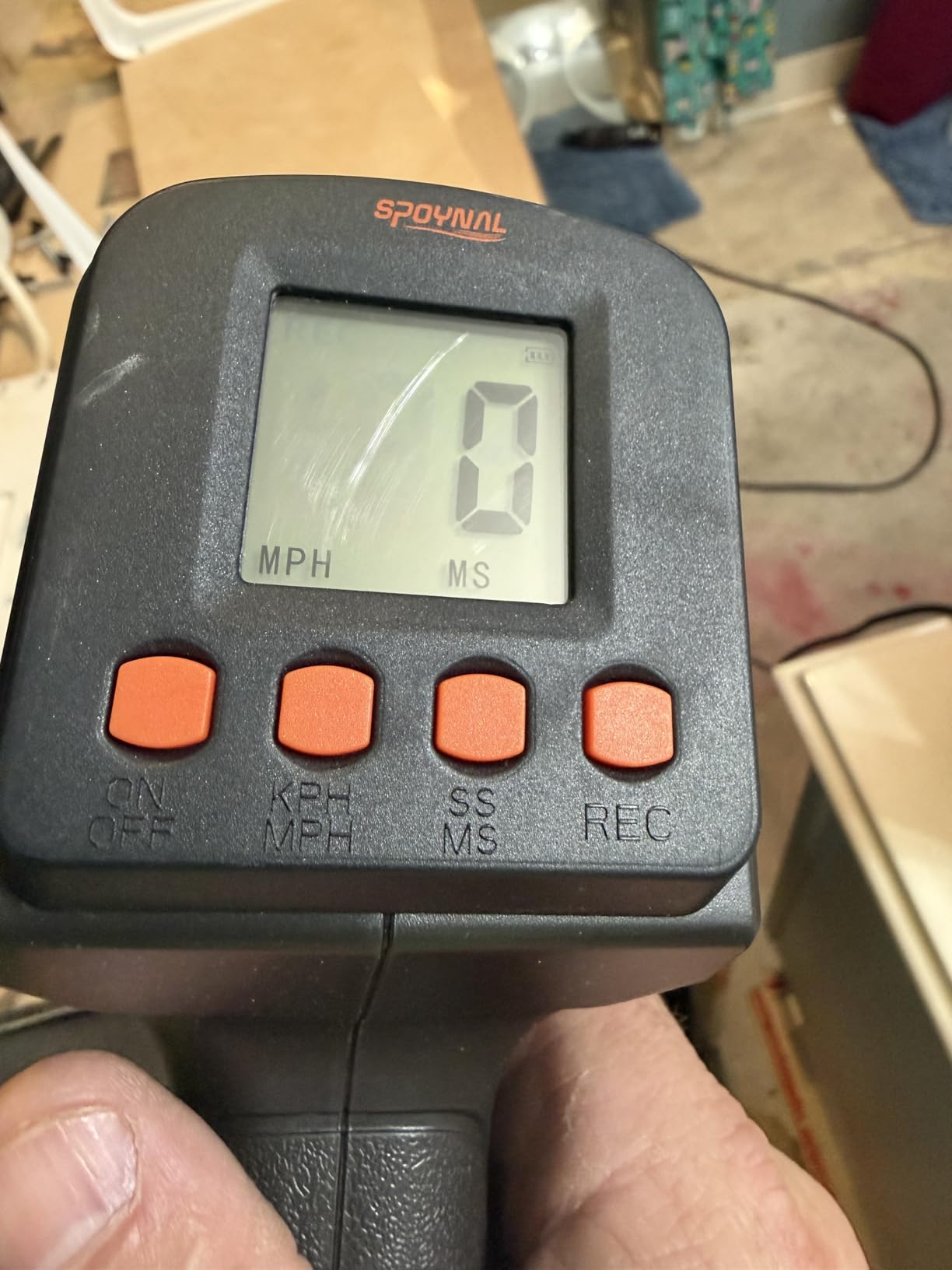 Baseball Radar Speed Gun | LED+LCD Larger Display Radar Gun for Baseball, Softball & Soccer Training Equipment | Speed Training Equipment with 10-Data Playback customer photo 2