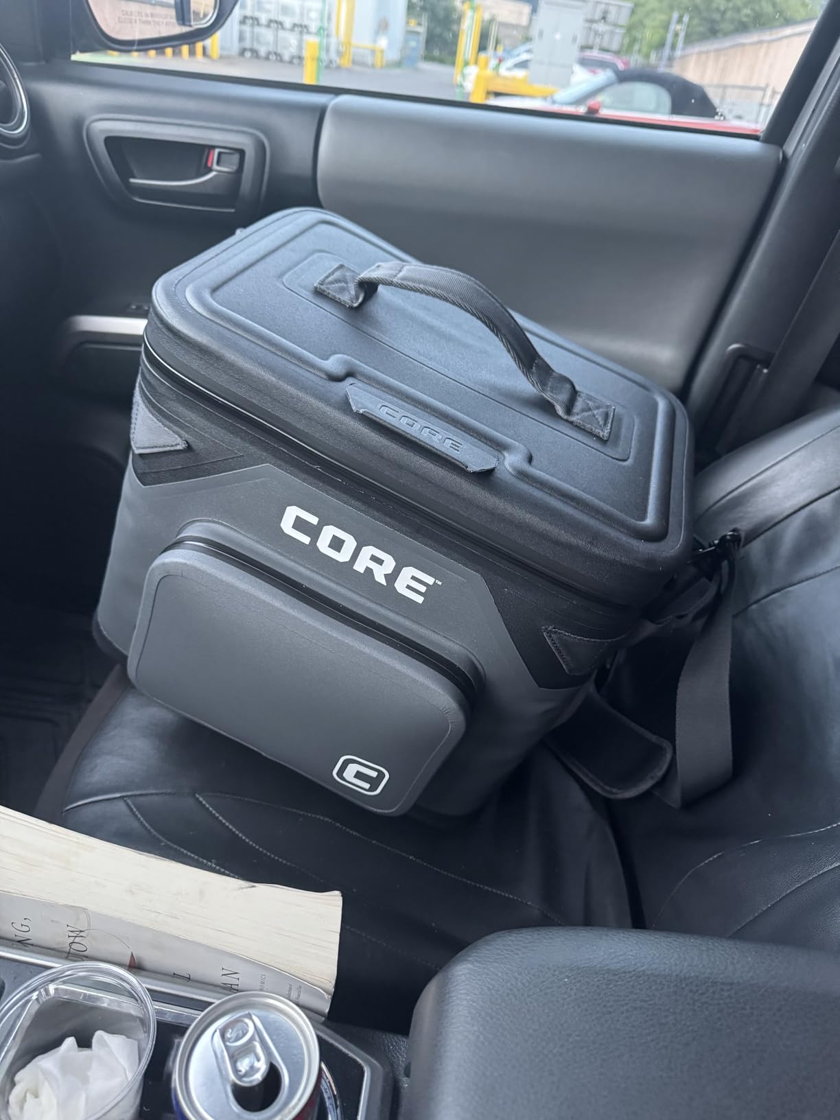 CORE Magnetic Leak Proof Soft Cooler with Waterproof Zipper | Insulated Bag Portable Ice Chest Box | Best Soft Cooler for Food & Beverages for Tailgating, Car Camping, Travel, and Family Beach Picnics customer photo 1