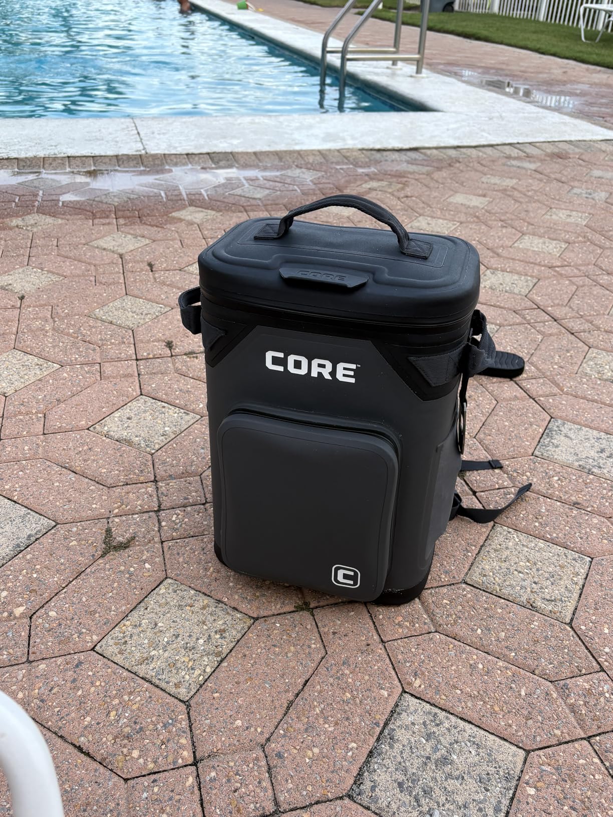 CORE Magnetic Leak Proof Soft Cooler with Waterproof Zipper | Insulated Bag Portable Ice Chest Box | Best Soft Cooler for Food & Beverages for Tailgating, Car Camping, Travel, and Family Beach Picnics customer photo 2
