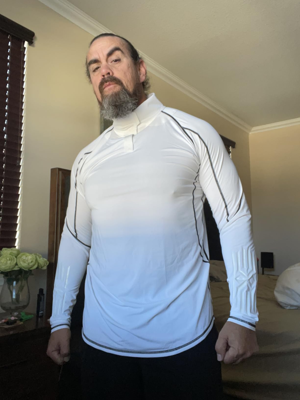 Hockey Shirt with Neck Guard for Mens and Boys customer photo 1
