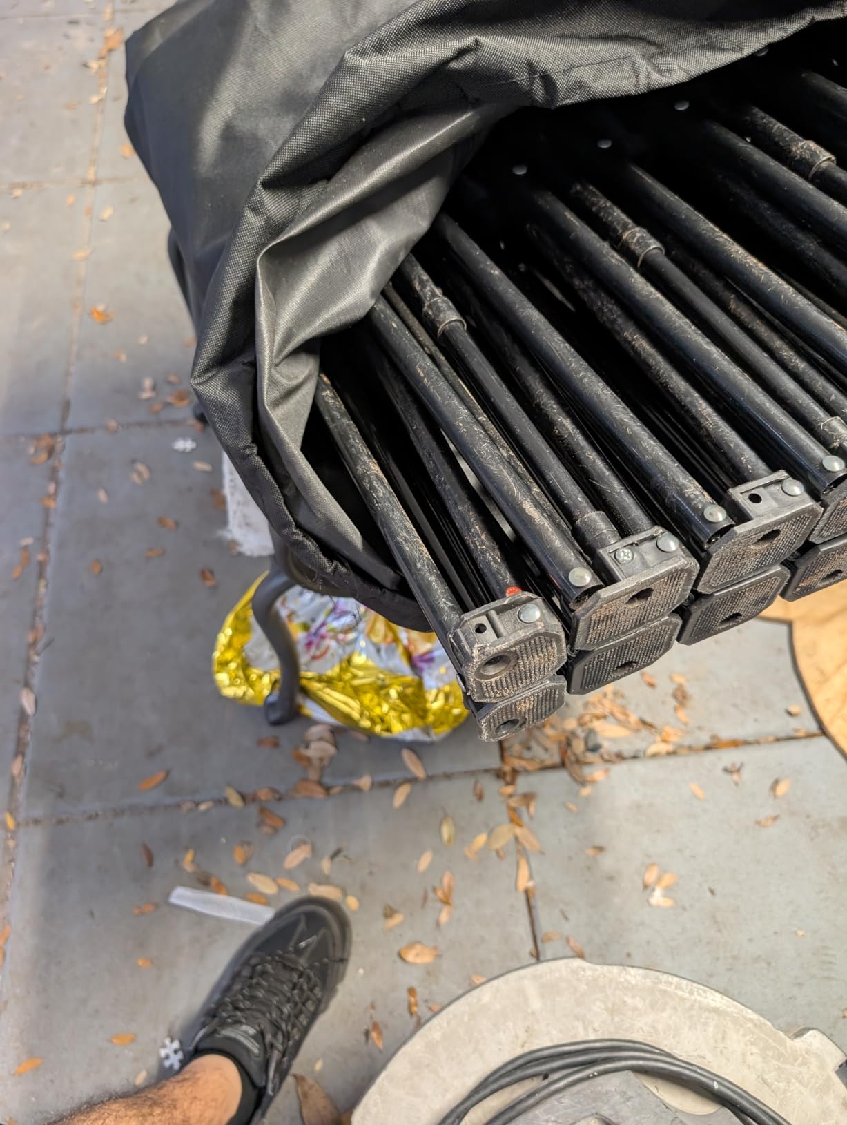 1MORE Soccer Bench - Portable Folding Team Bench, 6 Seats Foldable Sideline Benches, Soccer Chair with Bag & Backrest, Adult Team Chair for Football Camp Sport Events Outdoor Seating customer photo 1