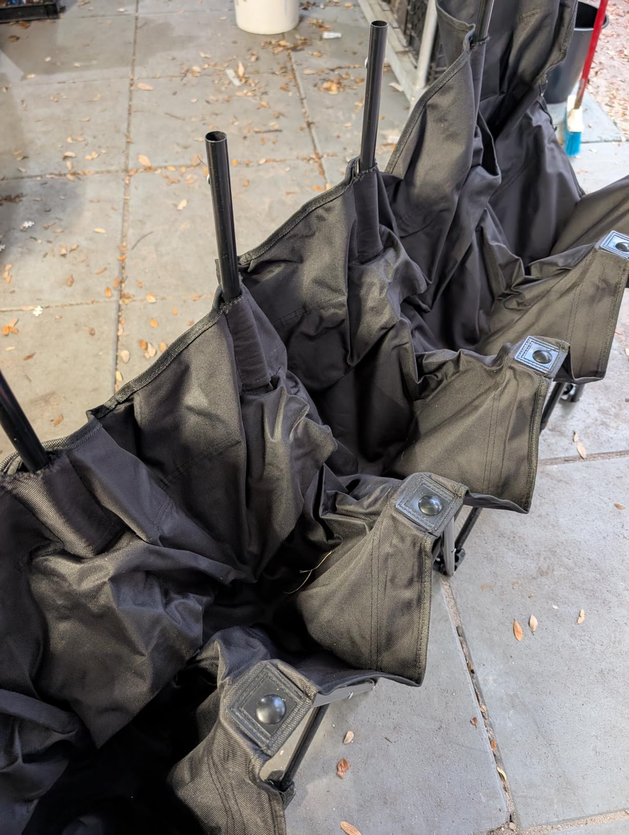 1MORE Soccer Bench - Portable Folding Team Bench, 6 Seats Foldable Sideline Benches, Soccer Chair with Bag & Backrest, Adult Team Chair for Football Camp Sport Events Outdoor Seating customer photo 2