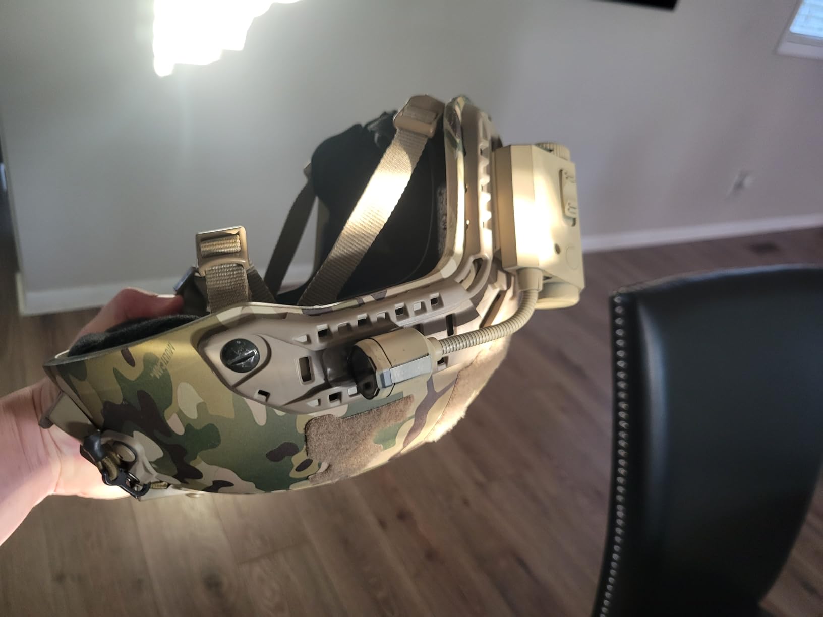 RunCam Helmet Camera 4K - Bendable Action Camera with 6 Hours Recording and App Control for Tactical Helmet Sports customer photo 2