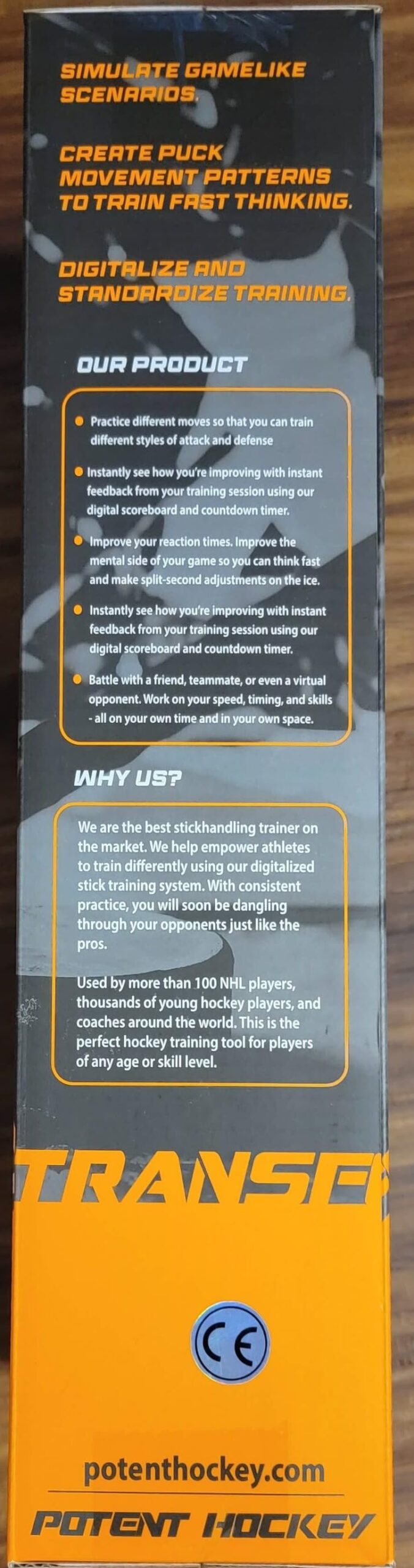 Potent Hockey Digital Stickhandling Trainer - Ultimate Hockey Puck Handling Trainer for Enhanced Hockey Skills Competition Performance | Premium Stickhandling Trainer for All Skill Levels customer photo 2