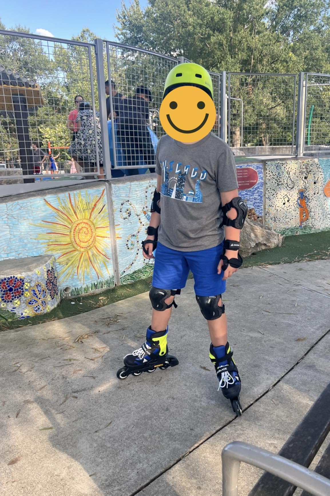 Rollerblade Microblade Kid's Adjustable Fitness Inline Skate, Junior, Youth Performance Inline Skates customer photo 2