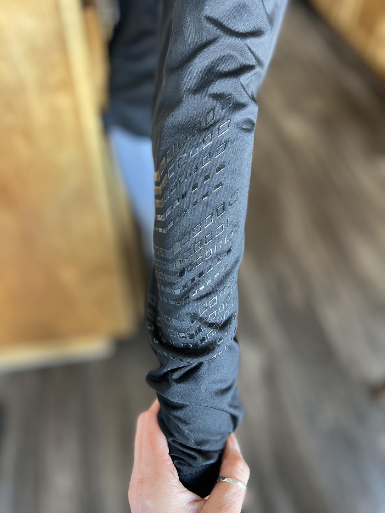 TronX Compression Hockey Shirt with Neckguard - Long Sleeves Neck Guard Neck Protect for Men Adult & Youth Boys customer photo 1