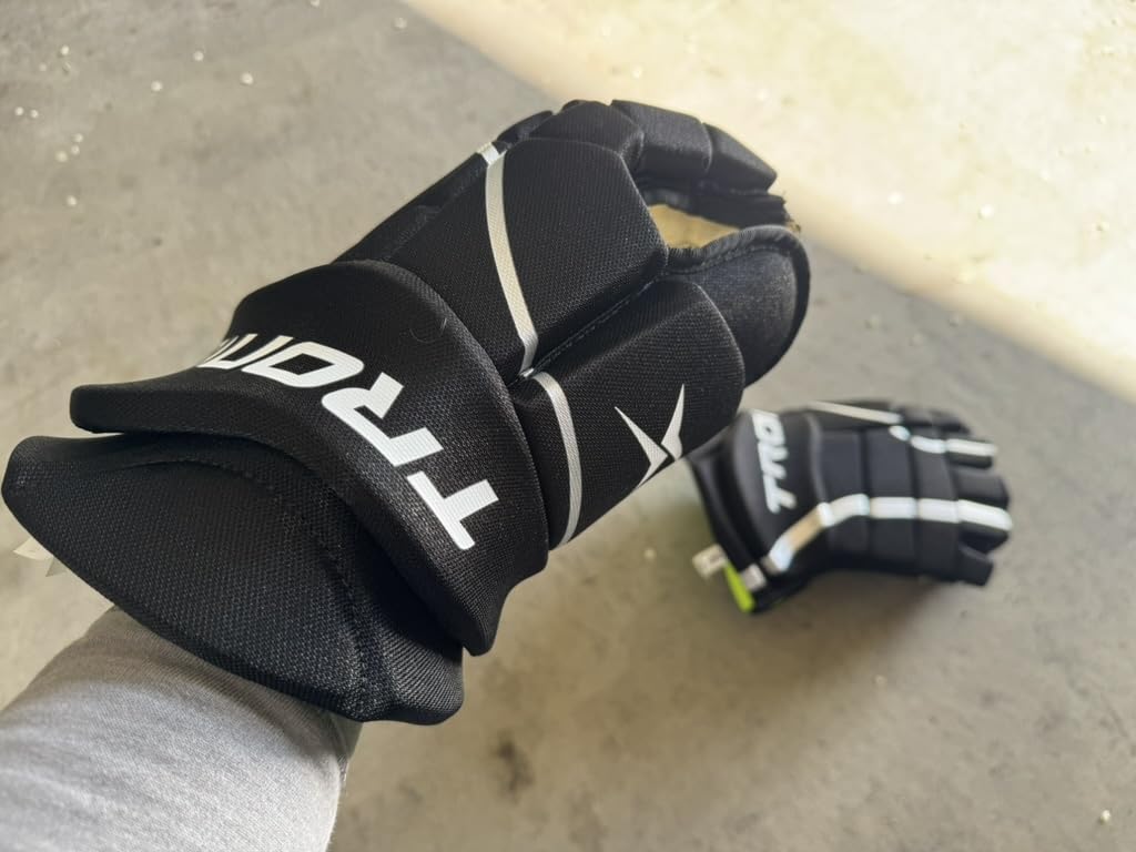 TronX Force Ice Hockey Gloves - Durable & Lightweight Protective Equipment for Hockey Players for Youth, Junior & Senior customer photo 1