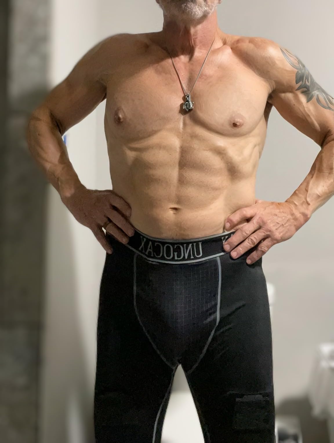 Mens Compression Hockey Pant with Protective Cup customer photo 1