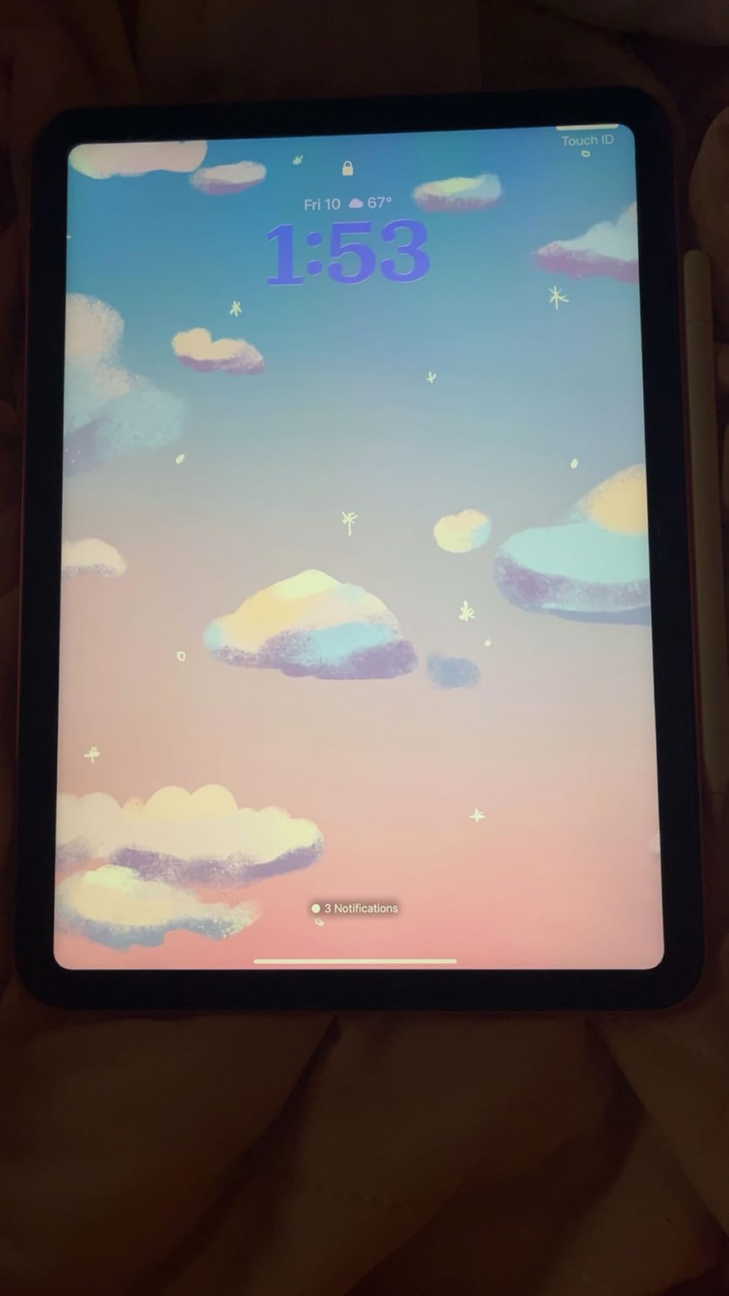 iPad 11-inch: A16 chip, 11-inch Model, Liquid Retina Display, 128GB, Wi-Fi 6, 12MP Front/12MP Back Camera, Touch ID, All-Day Battery Life - Pink customer photo 2