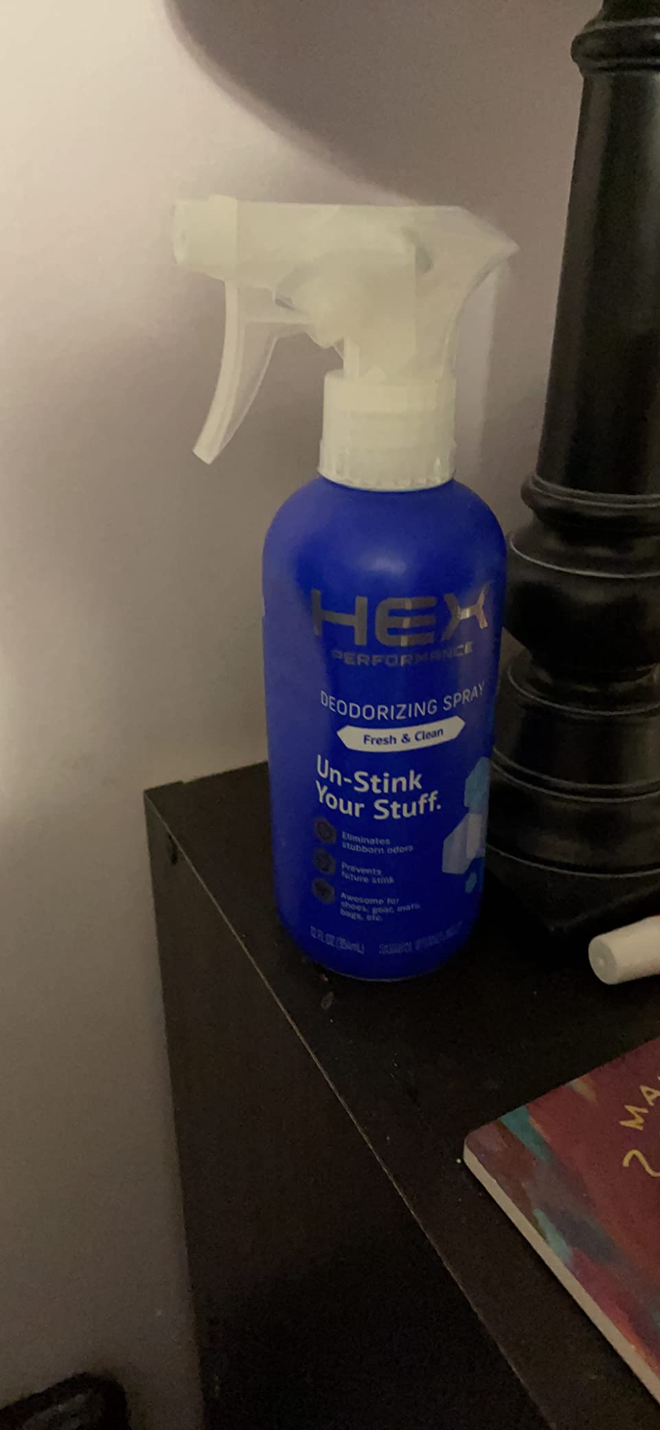 HEX Performance Deodorizing Spray, Unscented, 44oz (Pack of 2) - Awesome for Shoes, Gear, Activewear & Fabrics, Yoga Mats & Gym Equipment, Carpet, Pets, Odor Eliminator & Fabric Refresher Spray customer photo 2