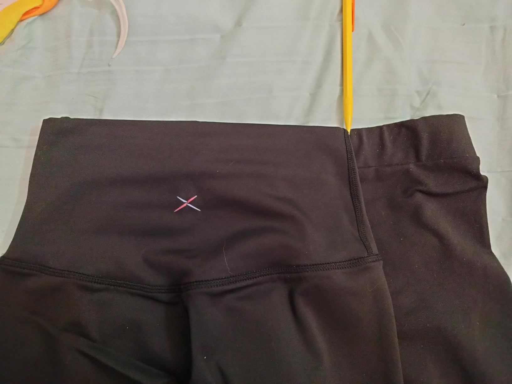 CRS Cross Ice Skating Leggings. Black Over Skate Legging. High-Rise, Practice Pants for Figure Skater Girls and Women customer photo 2