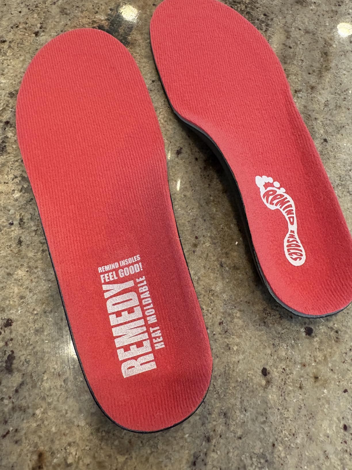Remind Insoles REMEDY Impact | Heat Moldable | Shoe Inserts for Custom Arch Support | Skateboarding & Snowboarding customer photo 1
